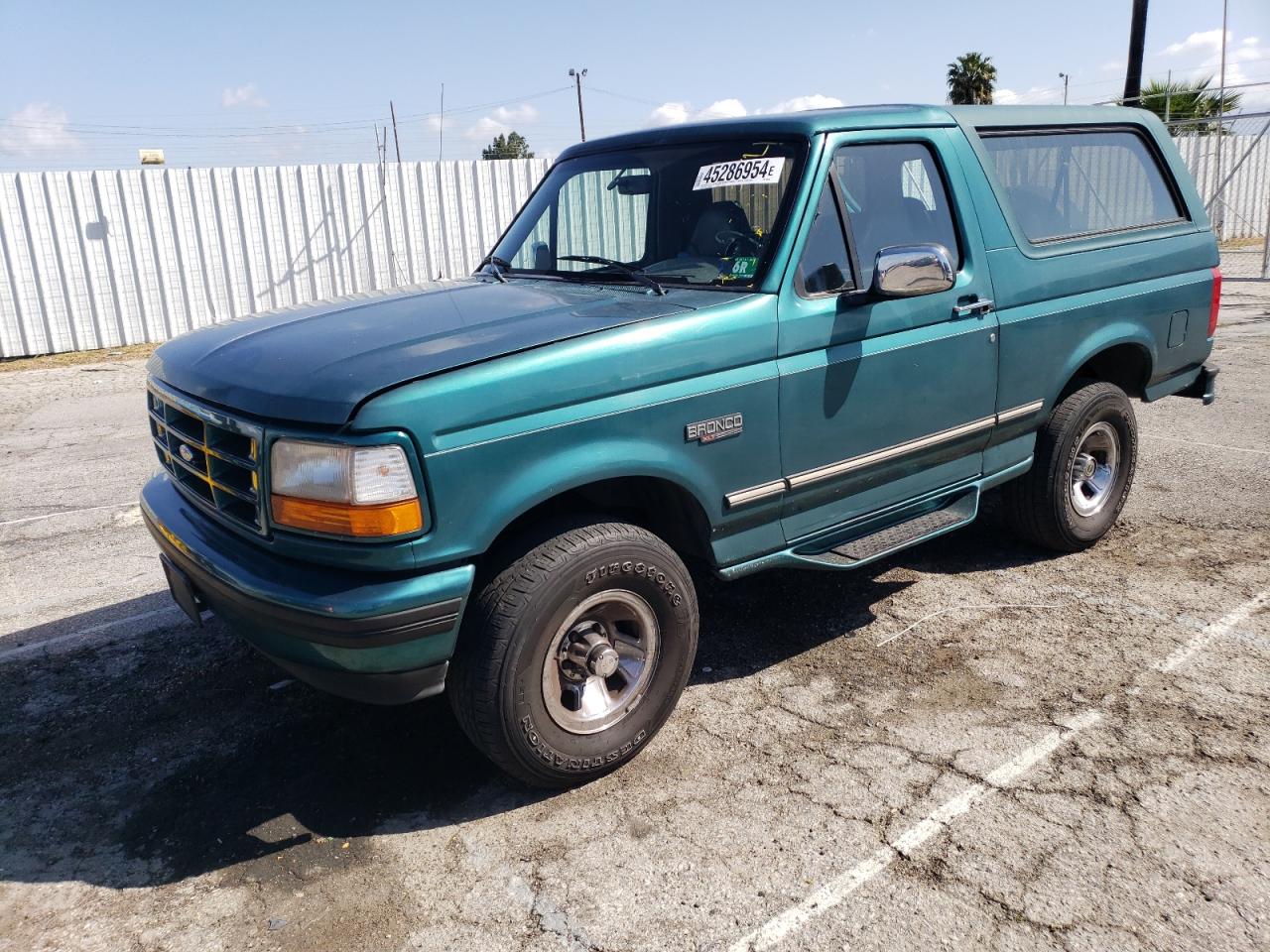 FORD BRONCO 1996 1fmeu15h5tla86693