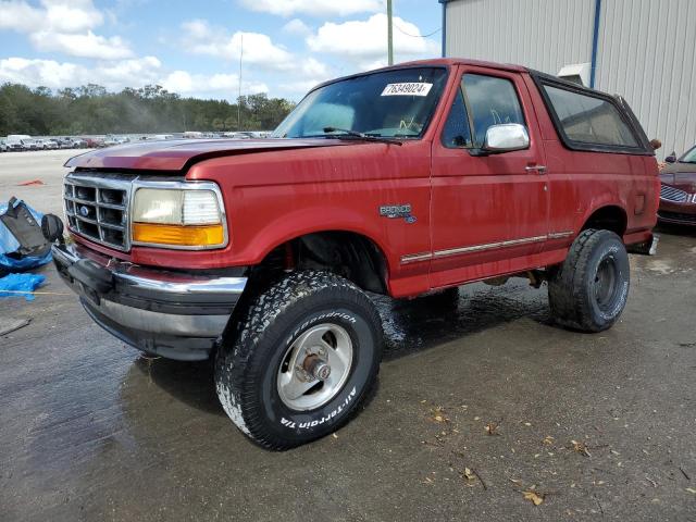 FORD BRONCO U10 1995 1fmeu15h6slc05365