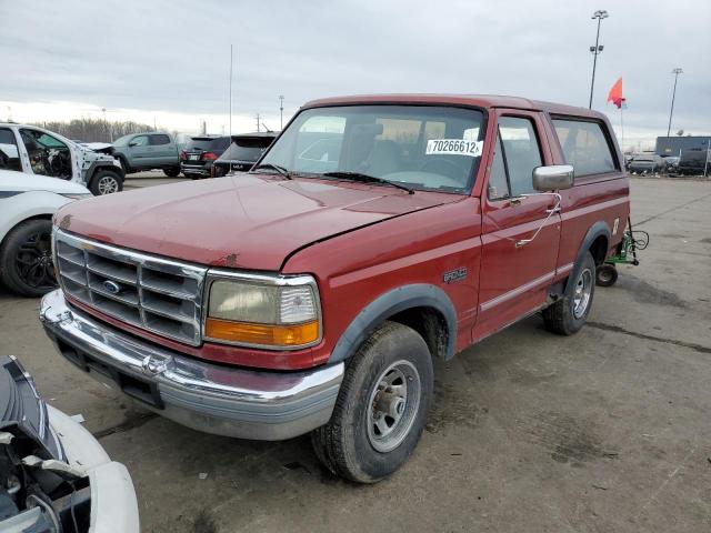 FORD BRONCO U10 1996 1fmeu15h6tlb16381