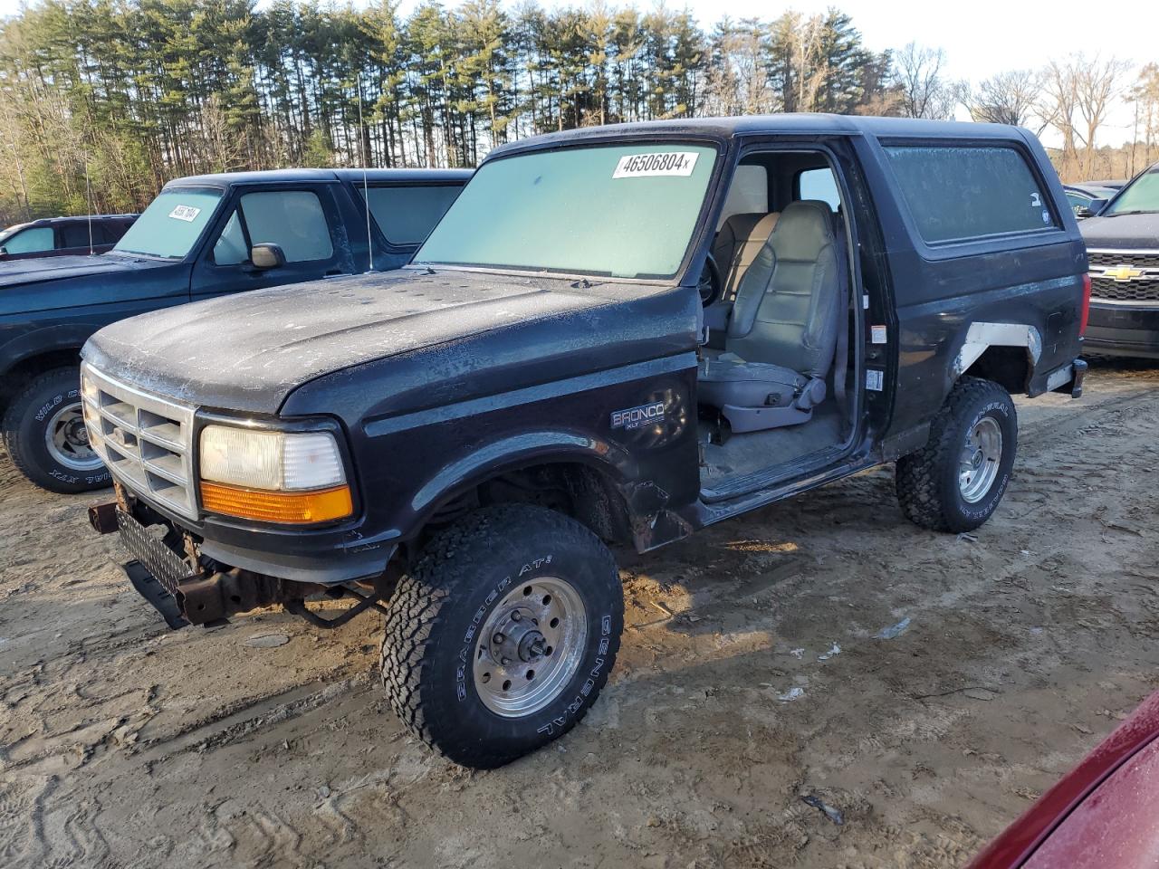 FORD BRONCO 1996 1fmeu15h6tlb59215