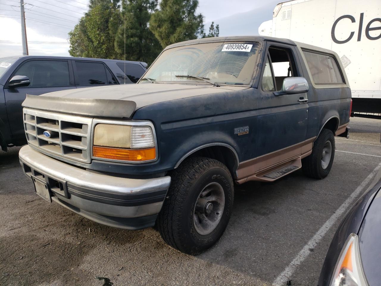 FORD BRONCO 1995 1fmeu15h7sla78447