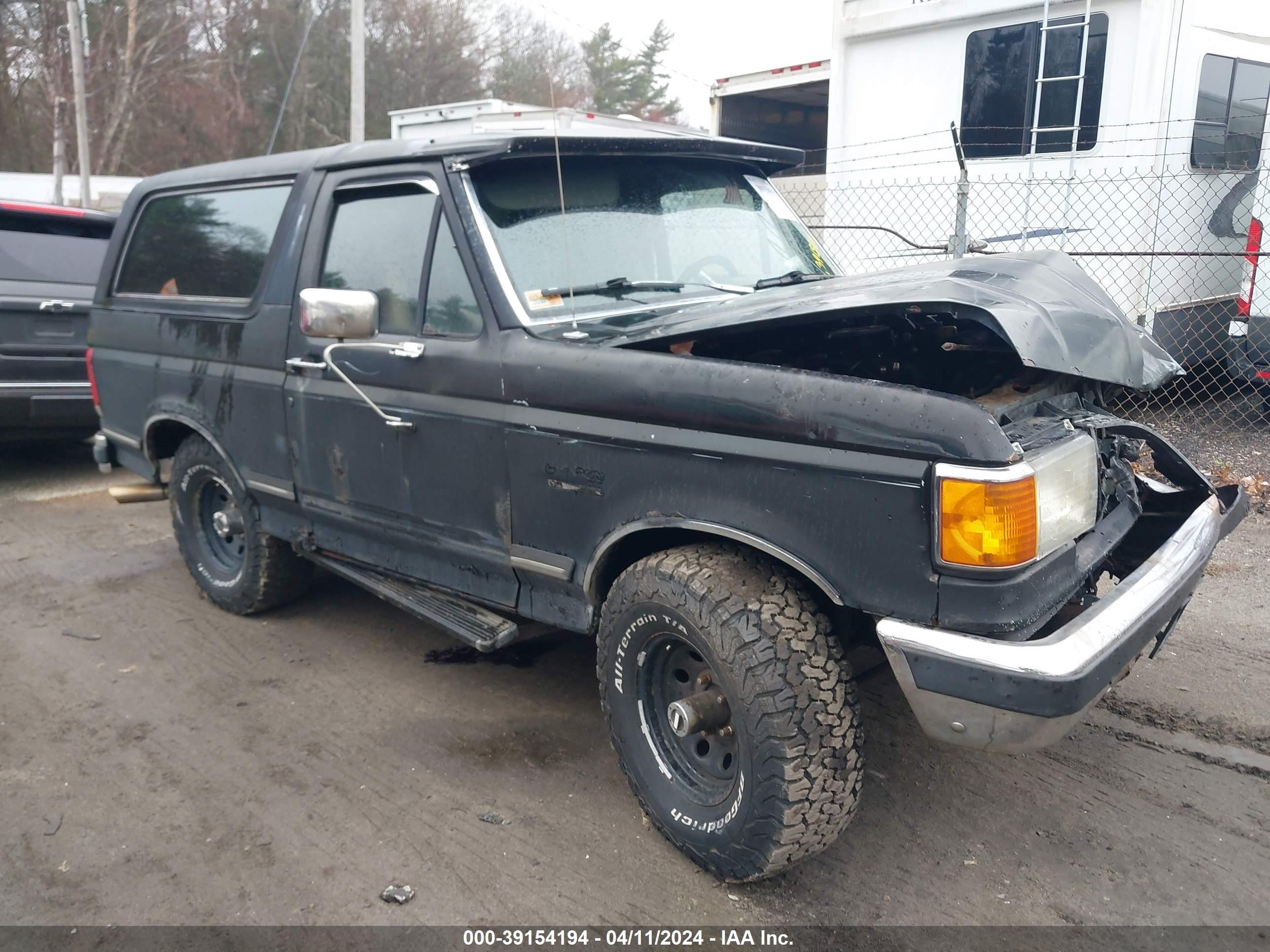 FORD BRONCO 1990 1fmeu15hxlla87161