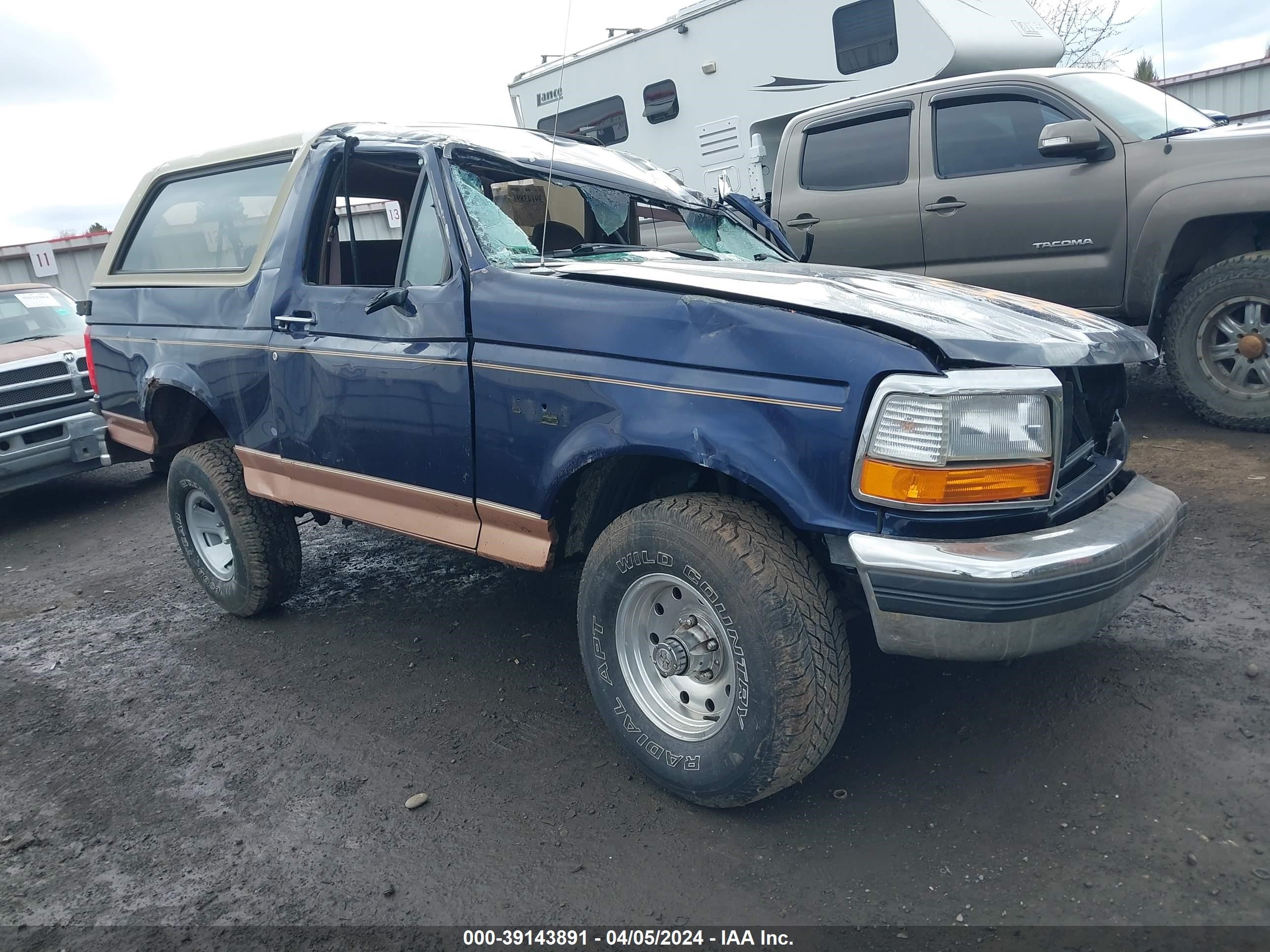 FORD BRONCO 1994 1fmeu15n2rla58087