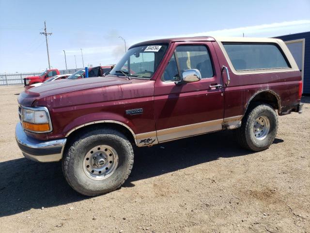 FORD BRONCO 1996 1fmeu15n6tlb62153