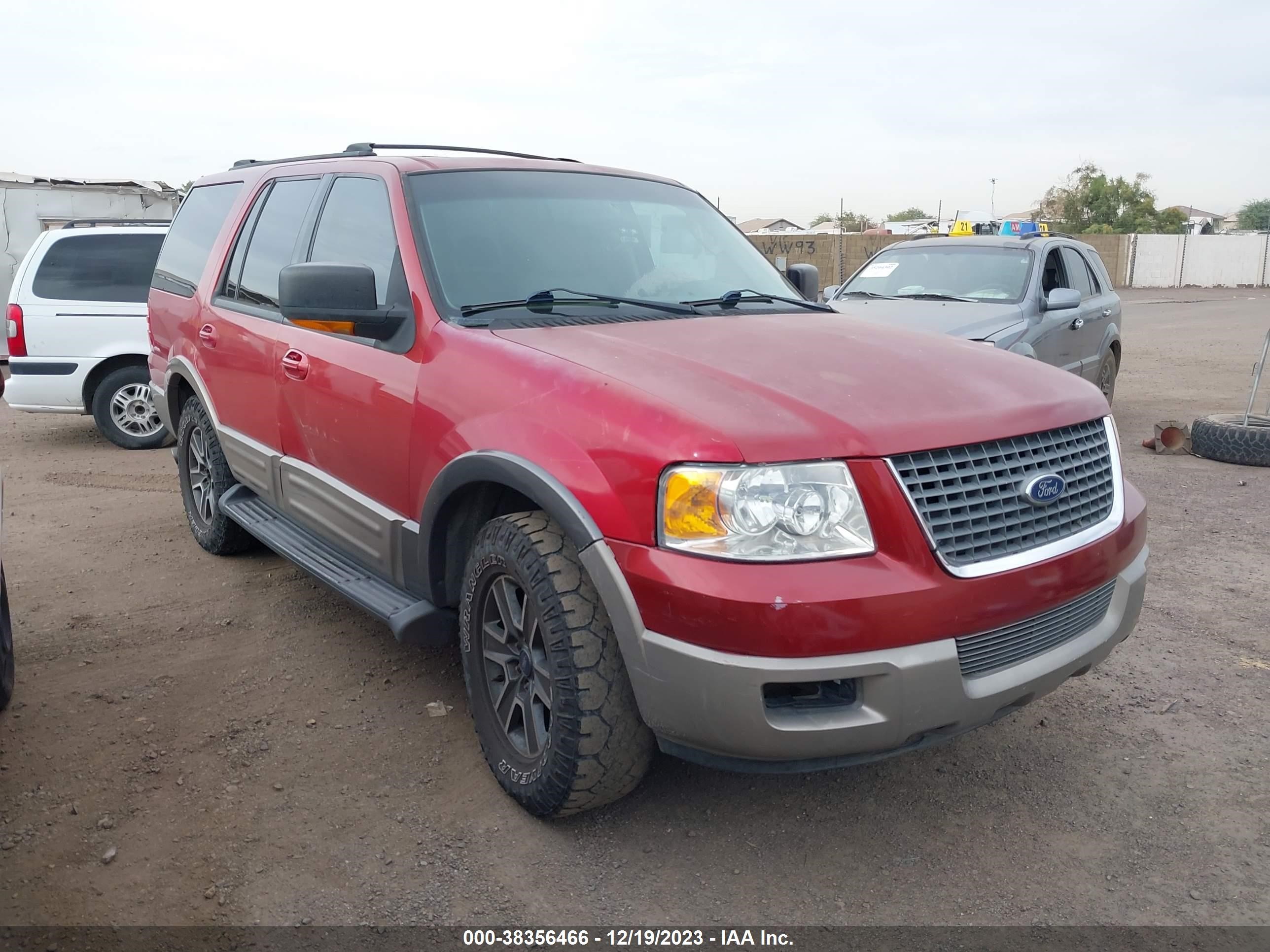 FORD EXPEDITION 2003 1fmeu17l23la39994