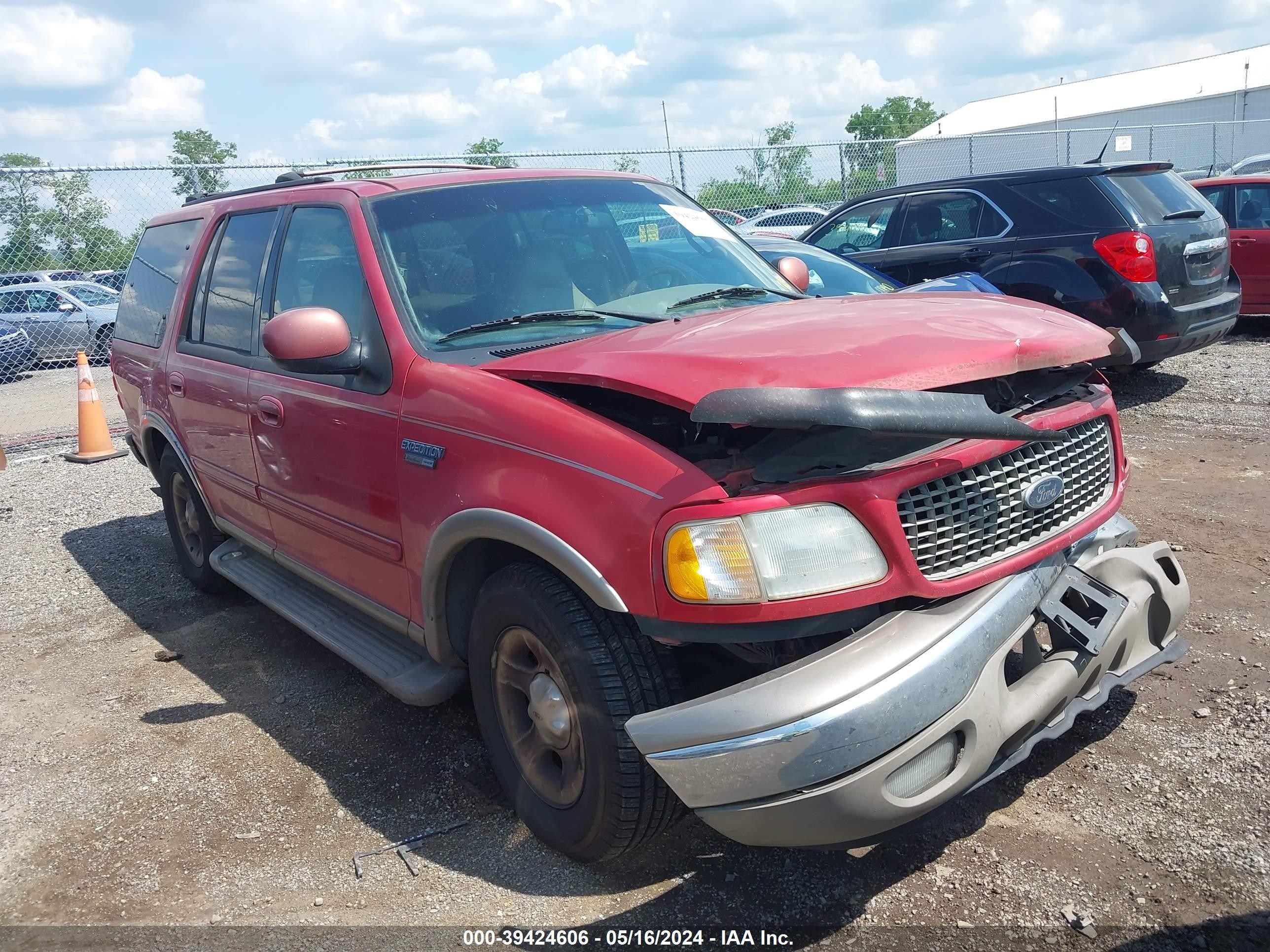 FORD EXPEDITION 2002 1fmeu17l72la03636