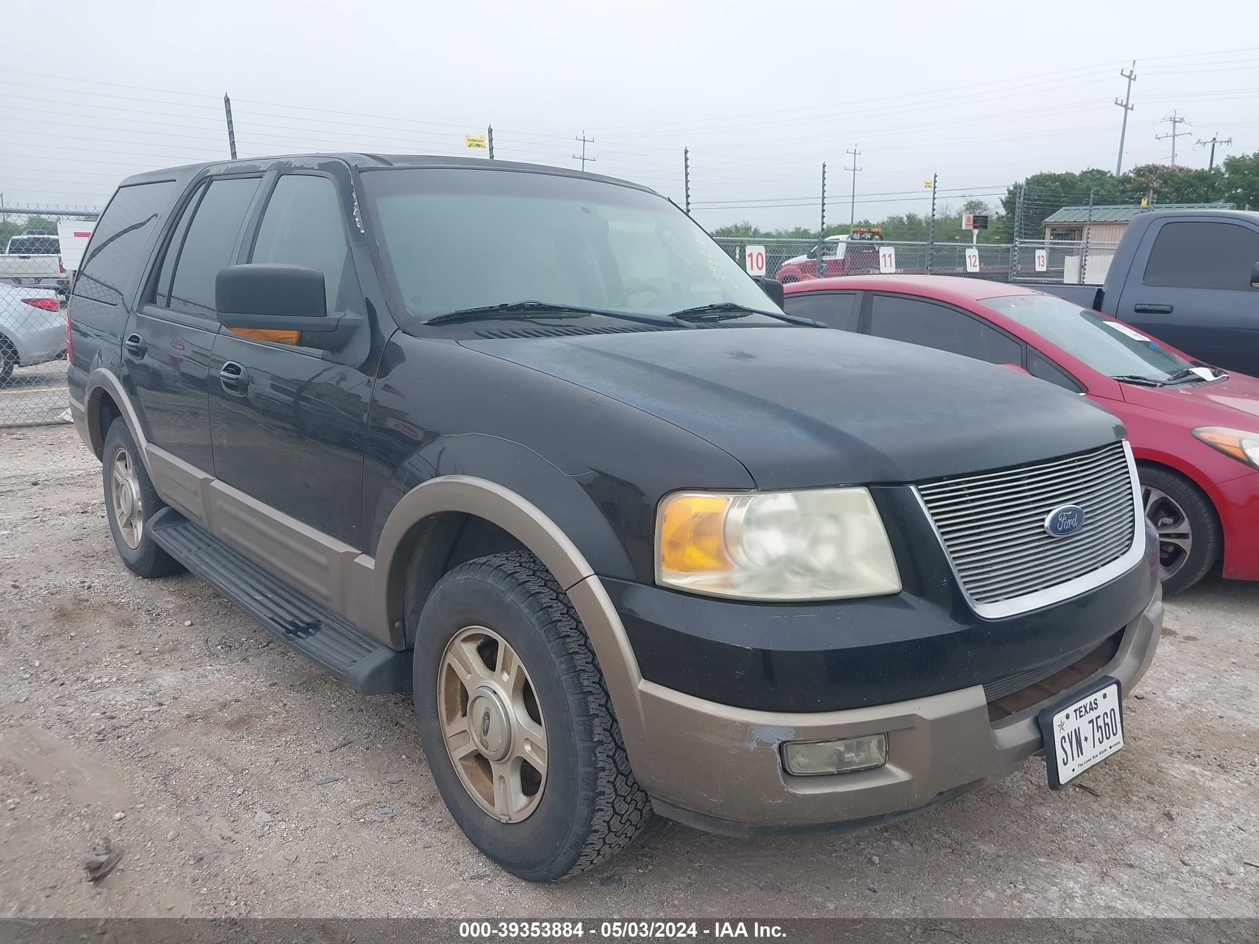 FORD EXPEDITION 2003 1fmeu17w13la30973