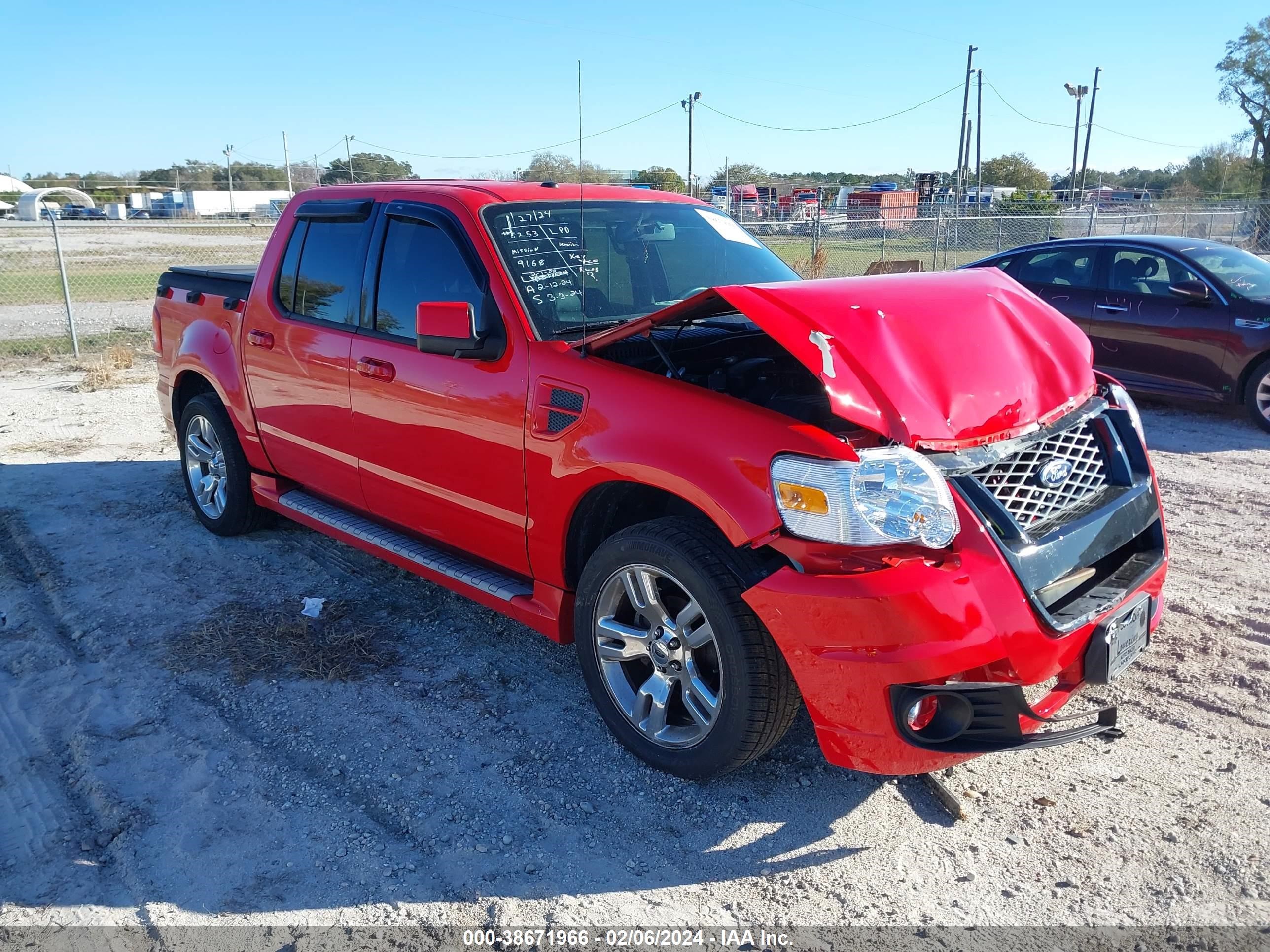 FORD EXPLORER SPORT TRAC 2009 1fmeu33e59ua39168