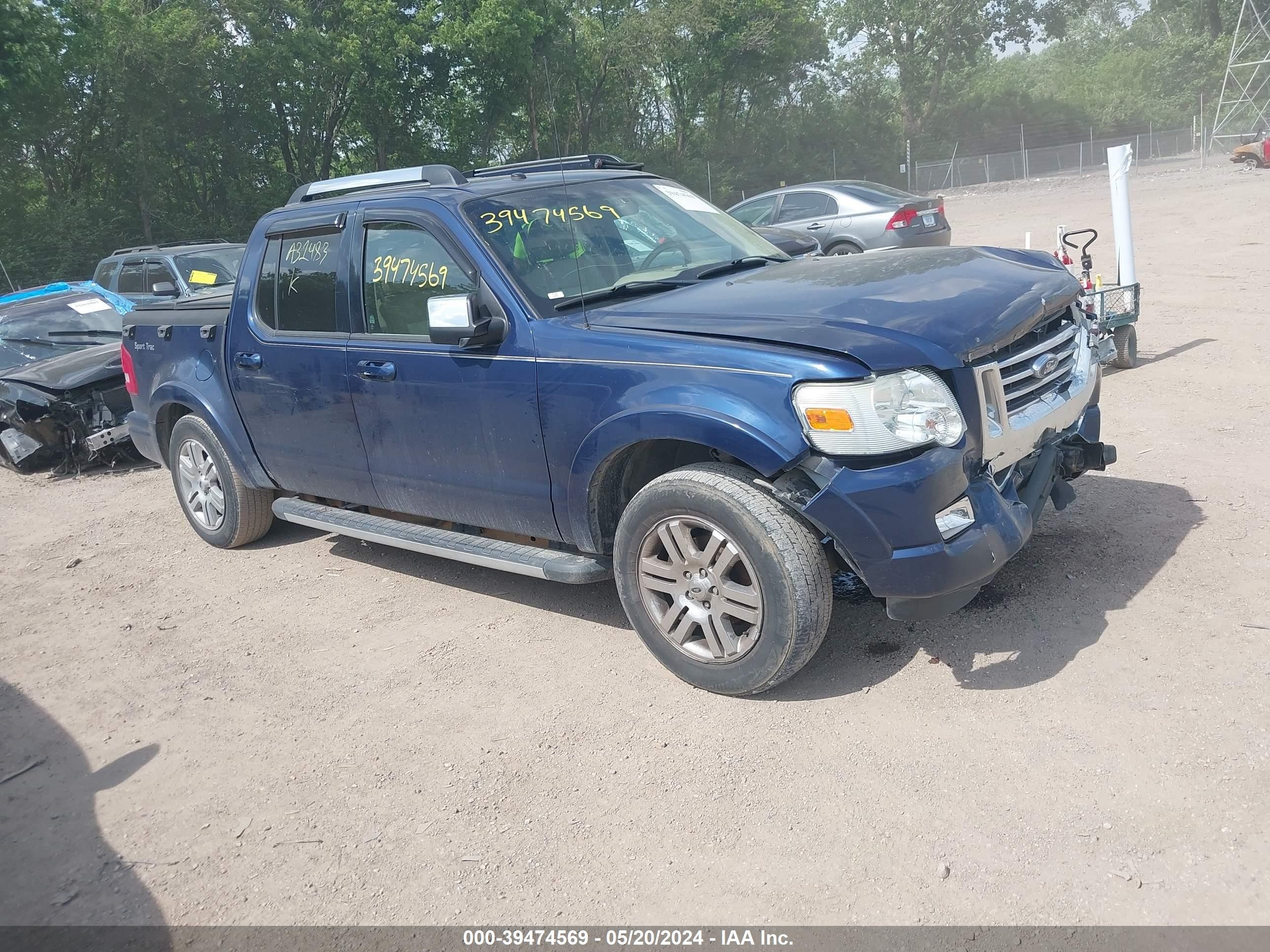 FORD EXPLORER SPORT TRAC 2008 1fmeu53e38ua31483