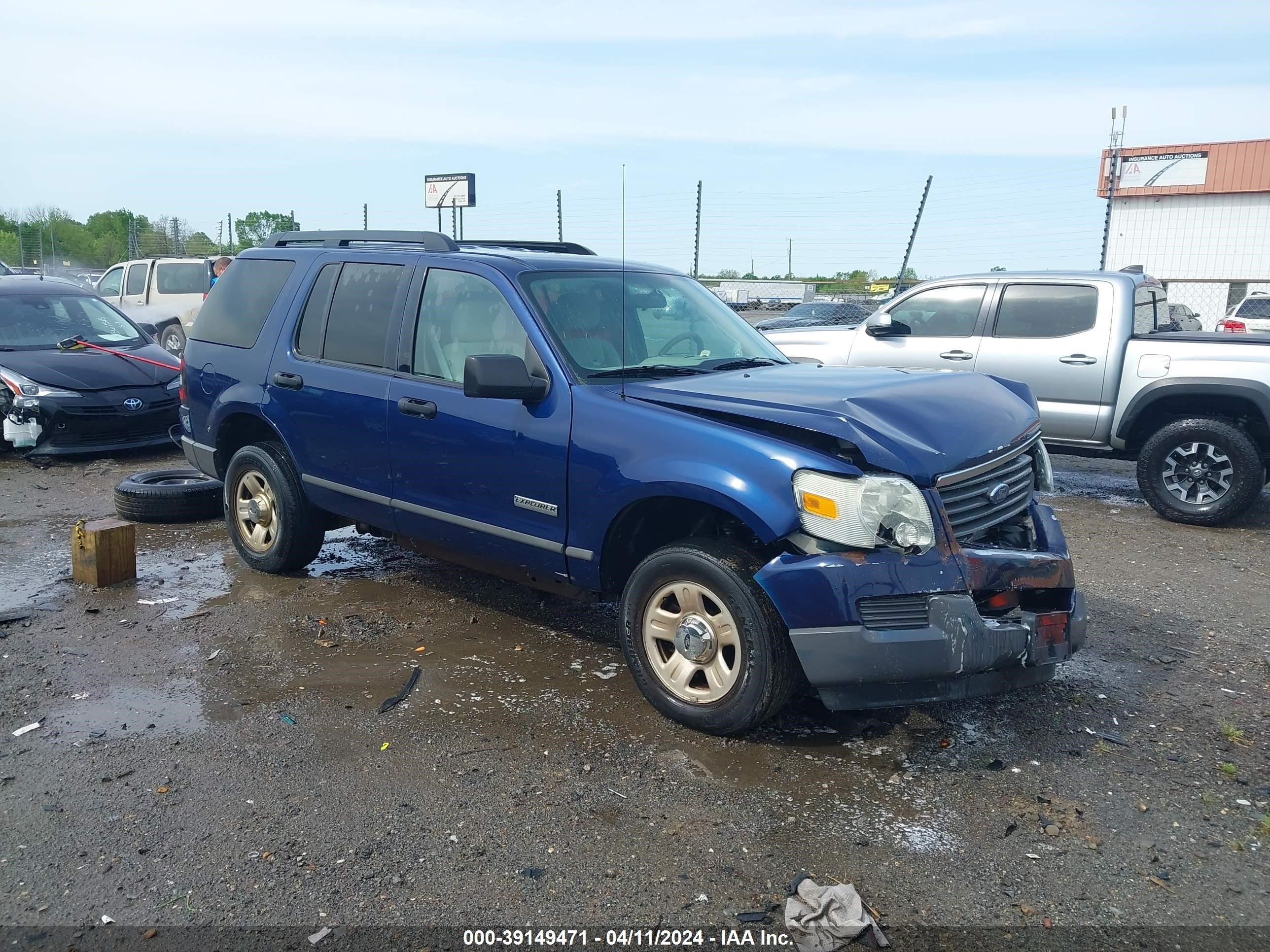 FORD EXPLORER 2006 1fmeu62e76ua07059