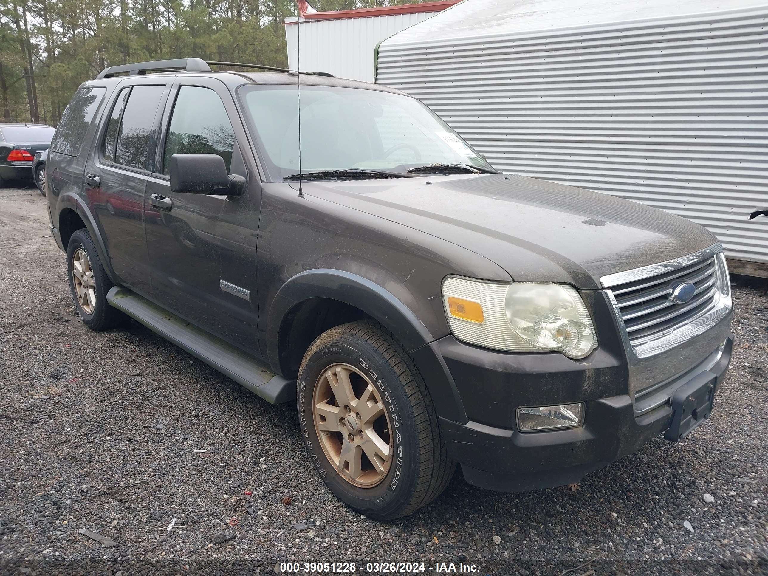 FORD EXPLORER 2007 1fmeu63e27ub44460