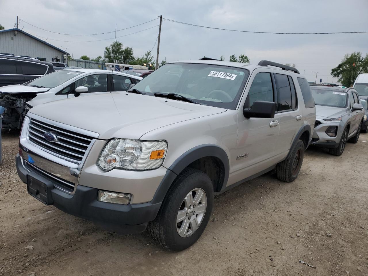 FORD EXPLORER 2007 1fmeu63e57ub43299