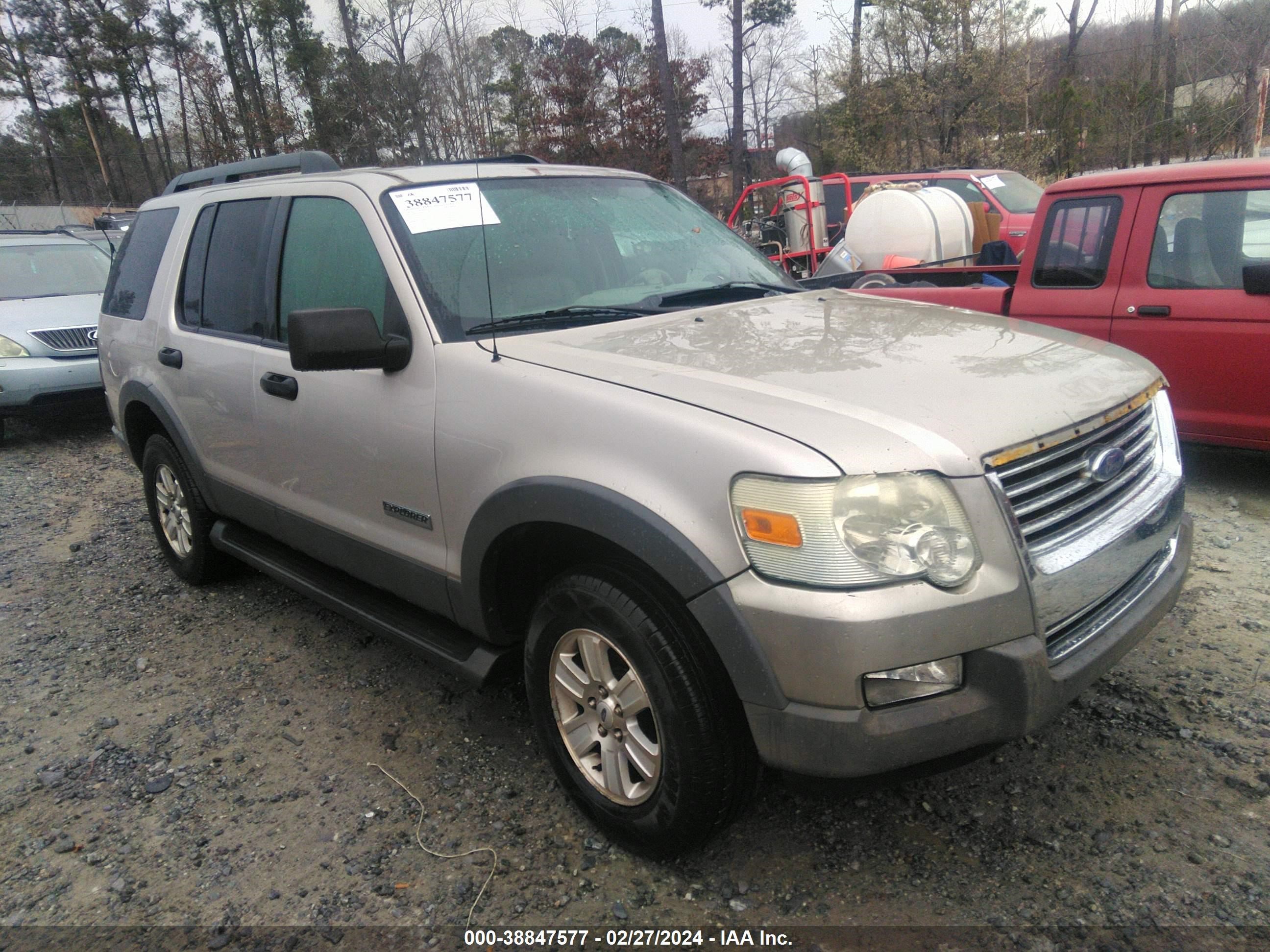 FORD EXPLORER 2006 1fmeu63e76ua15905