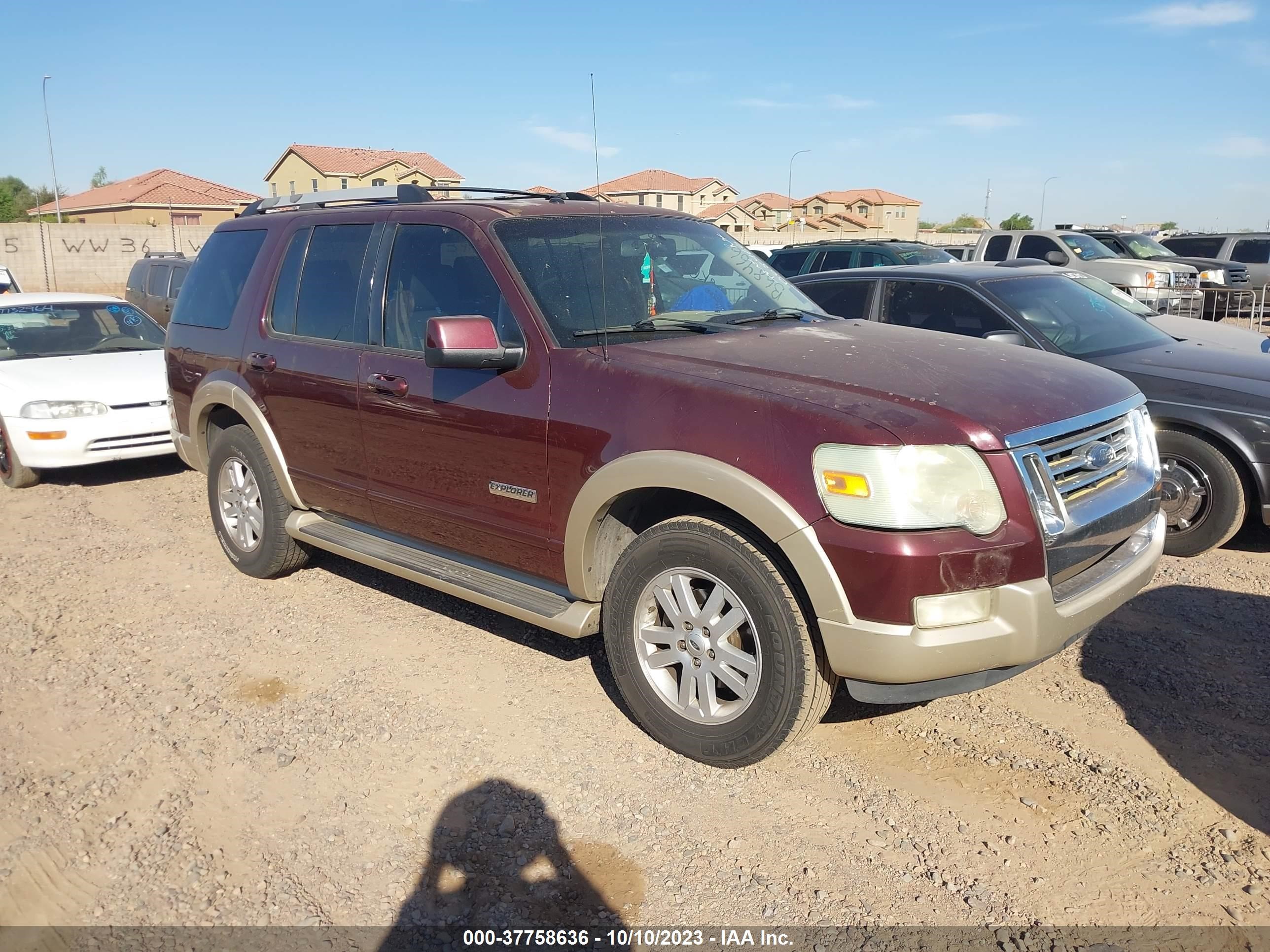 FORD EXPLORER 2006 1fmeu64836ub68466