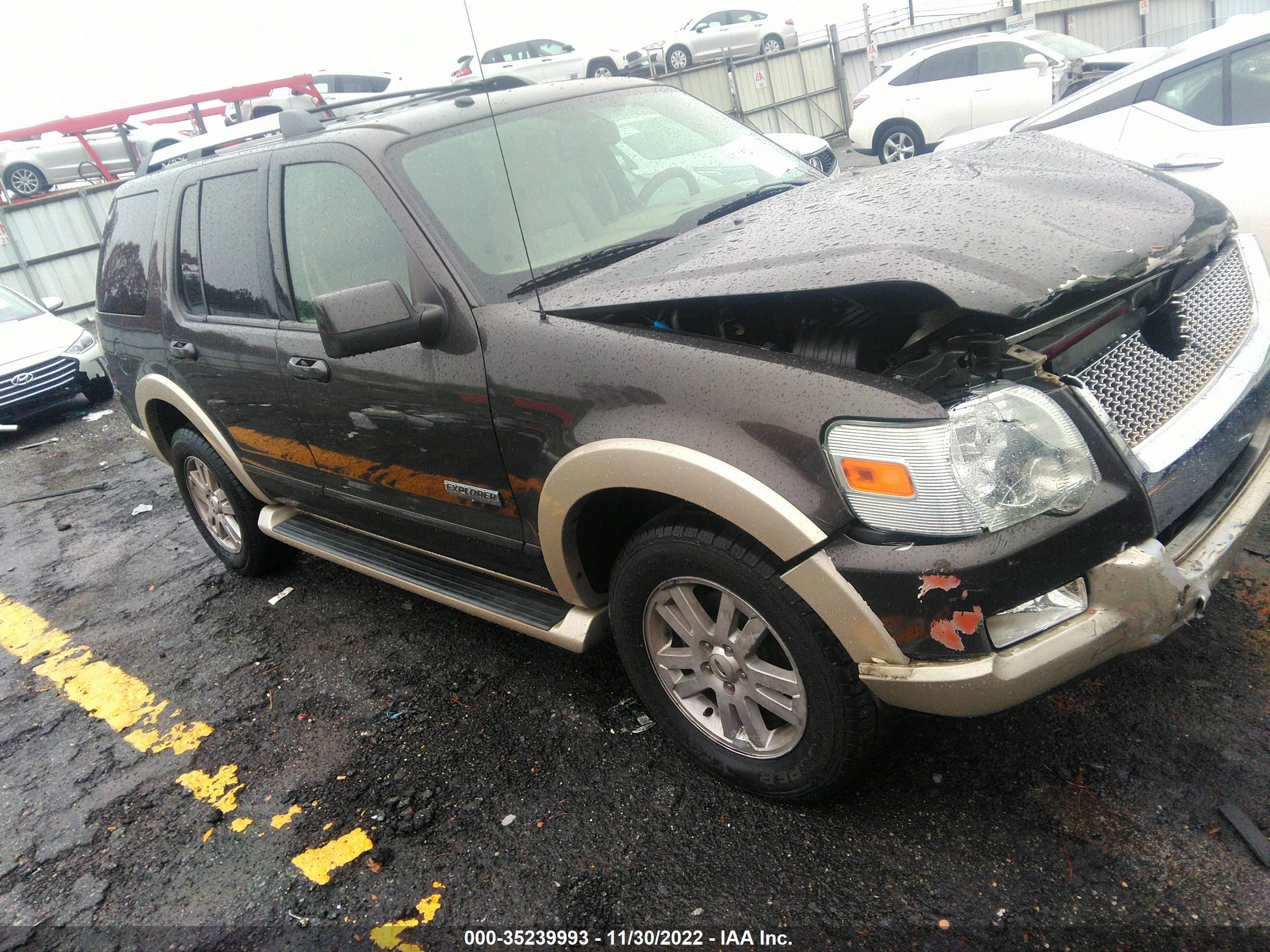 FORD EXPLORER 2007 1fmeu64e07ua90218