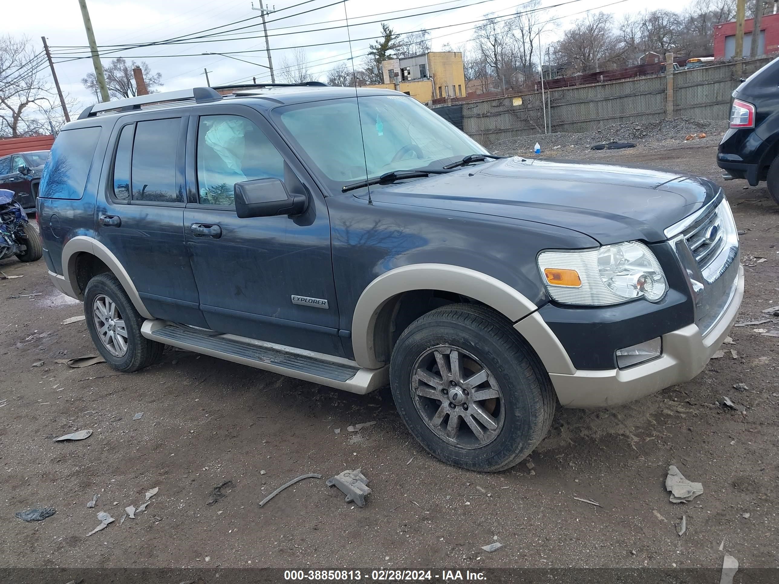 FORD EXPLORER 2007 1fmeu64e87ua63350