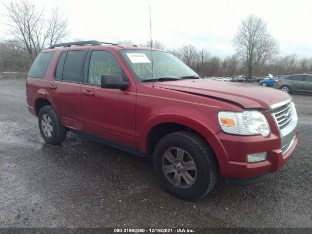 FORD EXPLORER 2010 1fmeu6de5aua38381