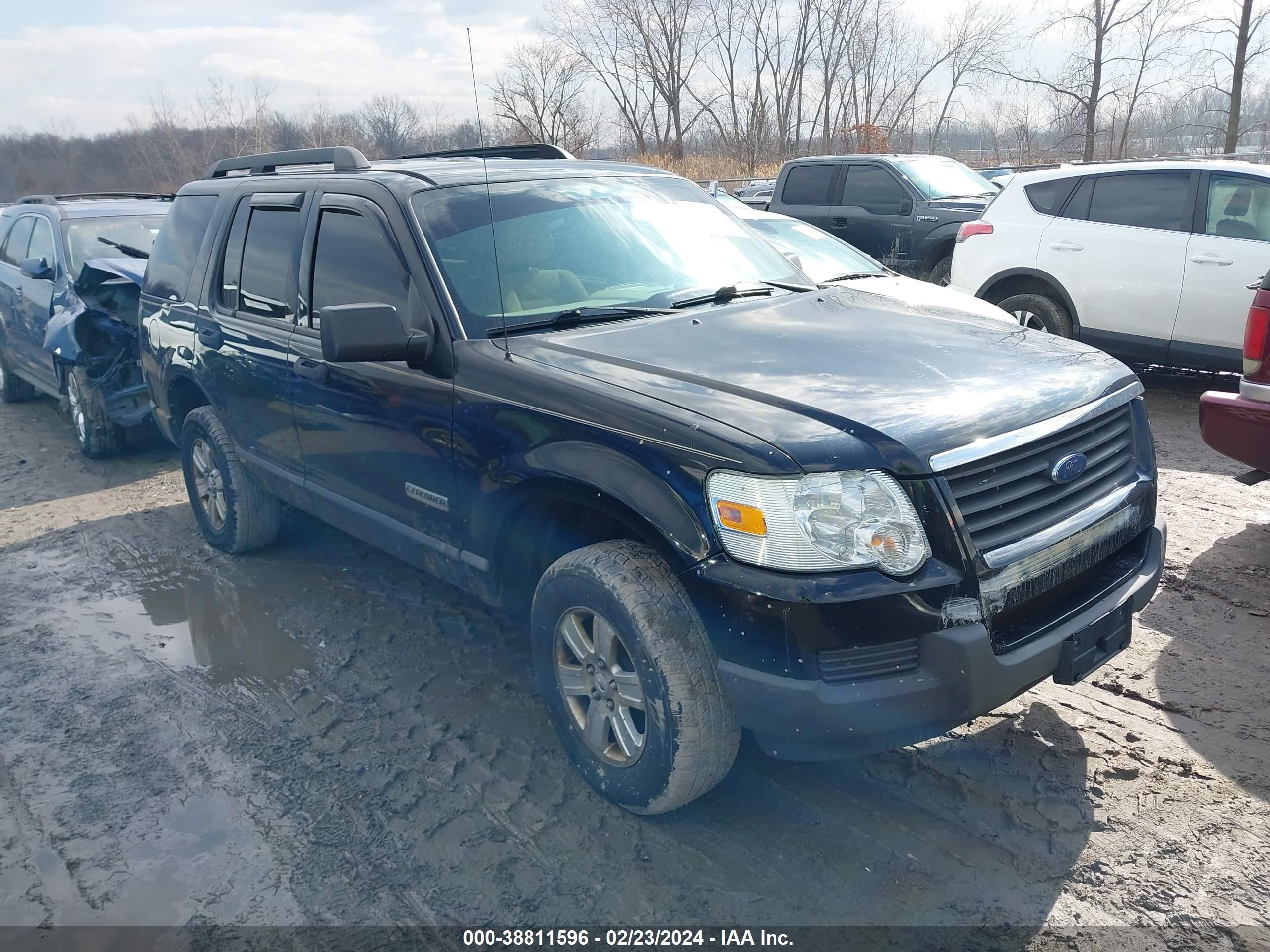 FORD EXPLORER 2006 1fmeu72e76ua50337