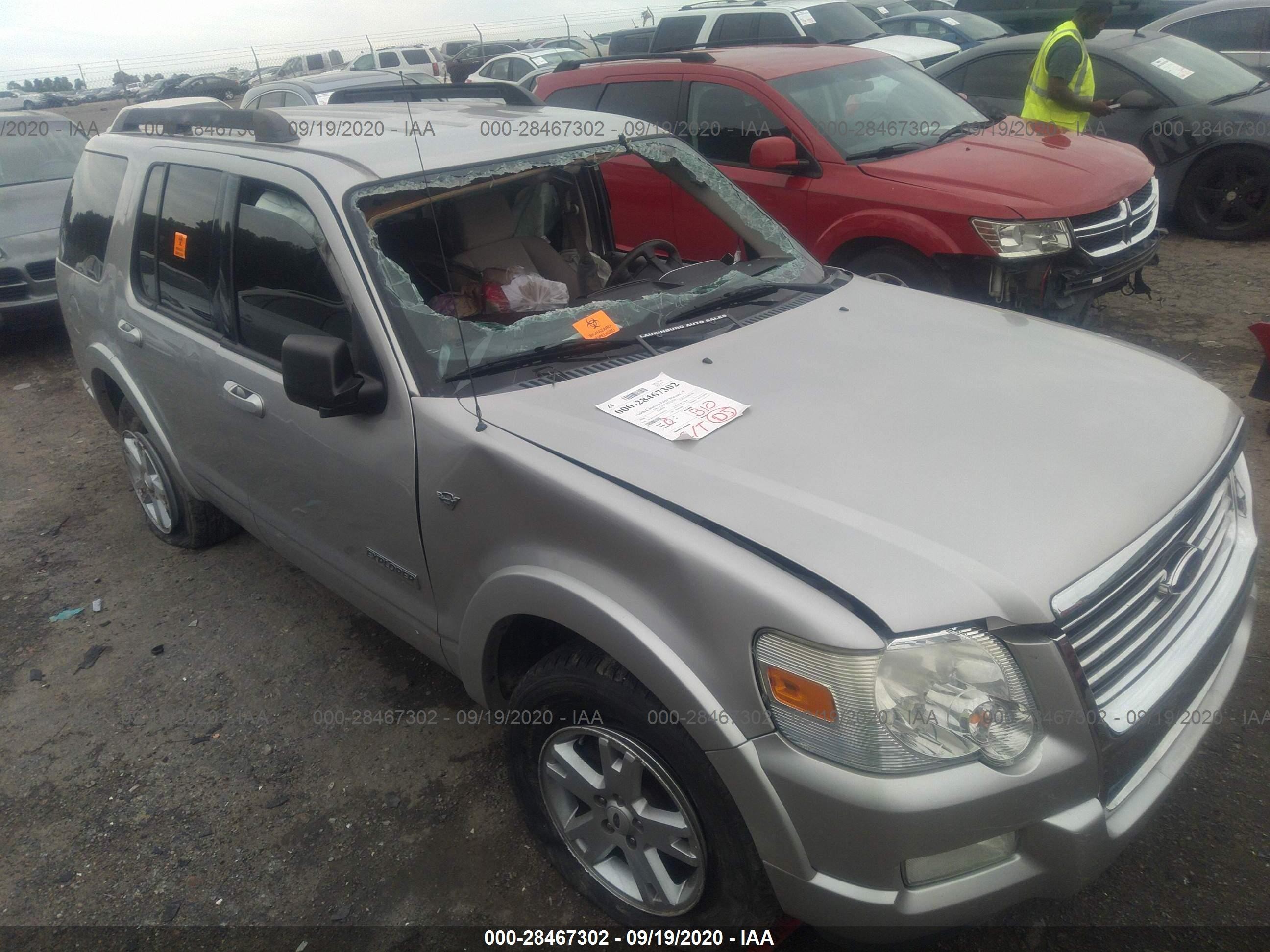 FORD EXPLORER 2008 1fmeu73818ub30535