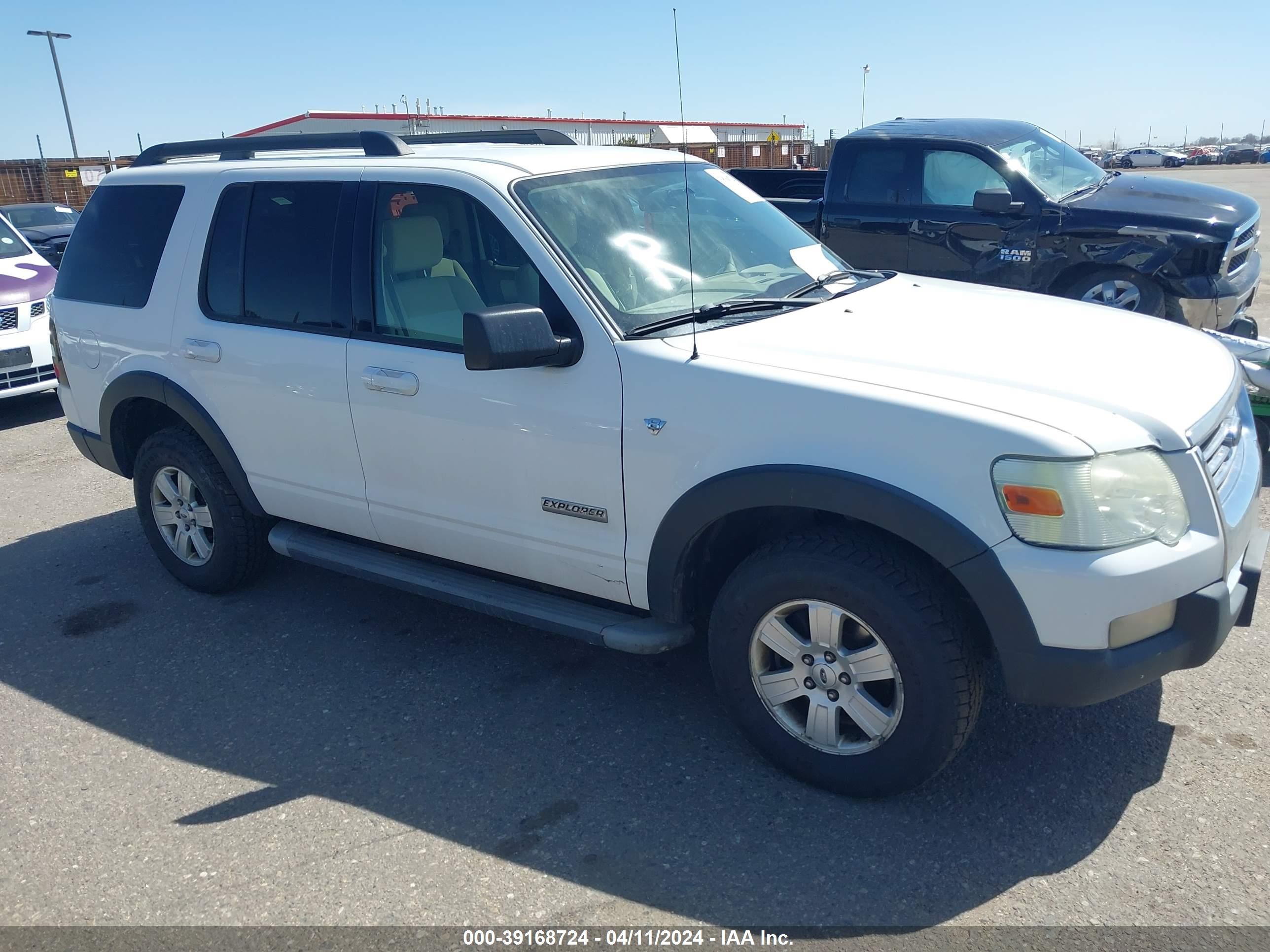 FORD EXPLORER 2007 1fmeu73857ua82231