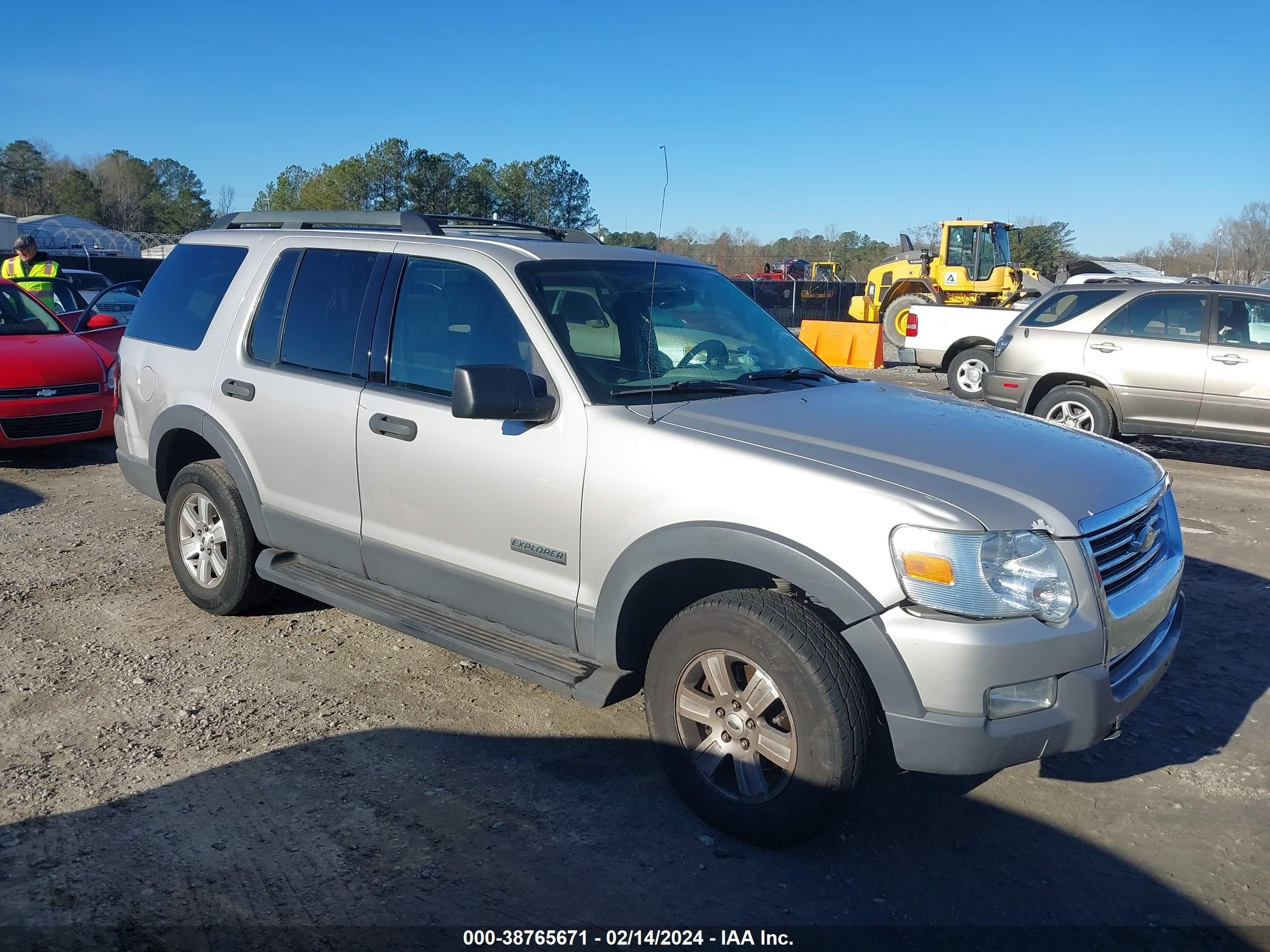 FORD EXPLORER 2006 1fmeu73e06za08903