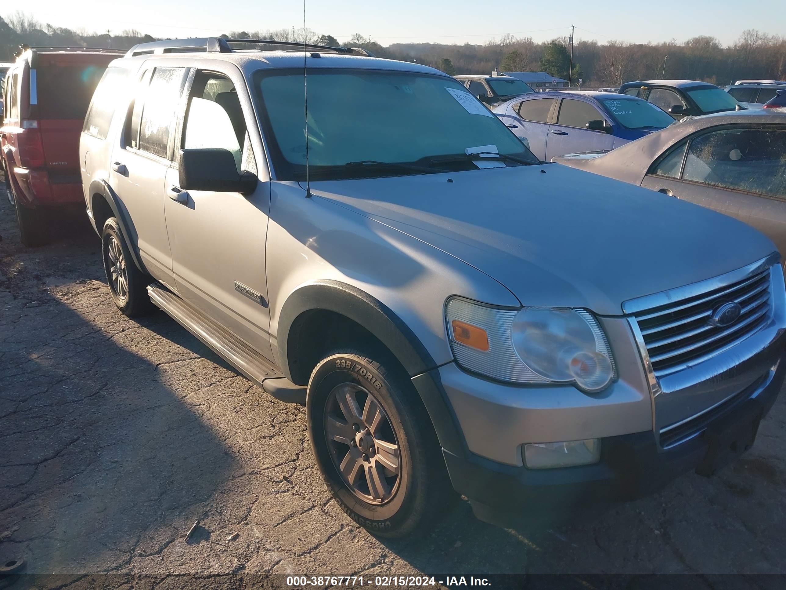 FORD EXPLORER 2007 1fmeu73e07ub85384