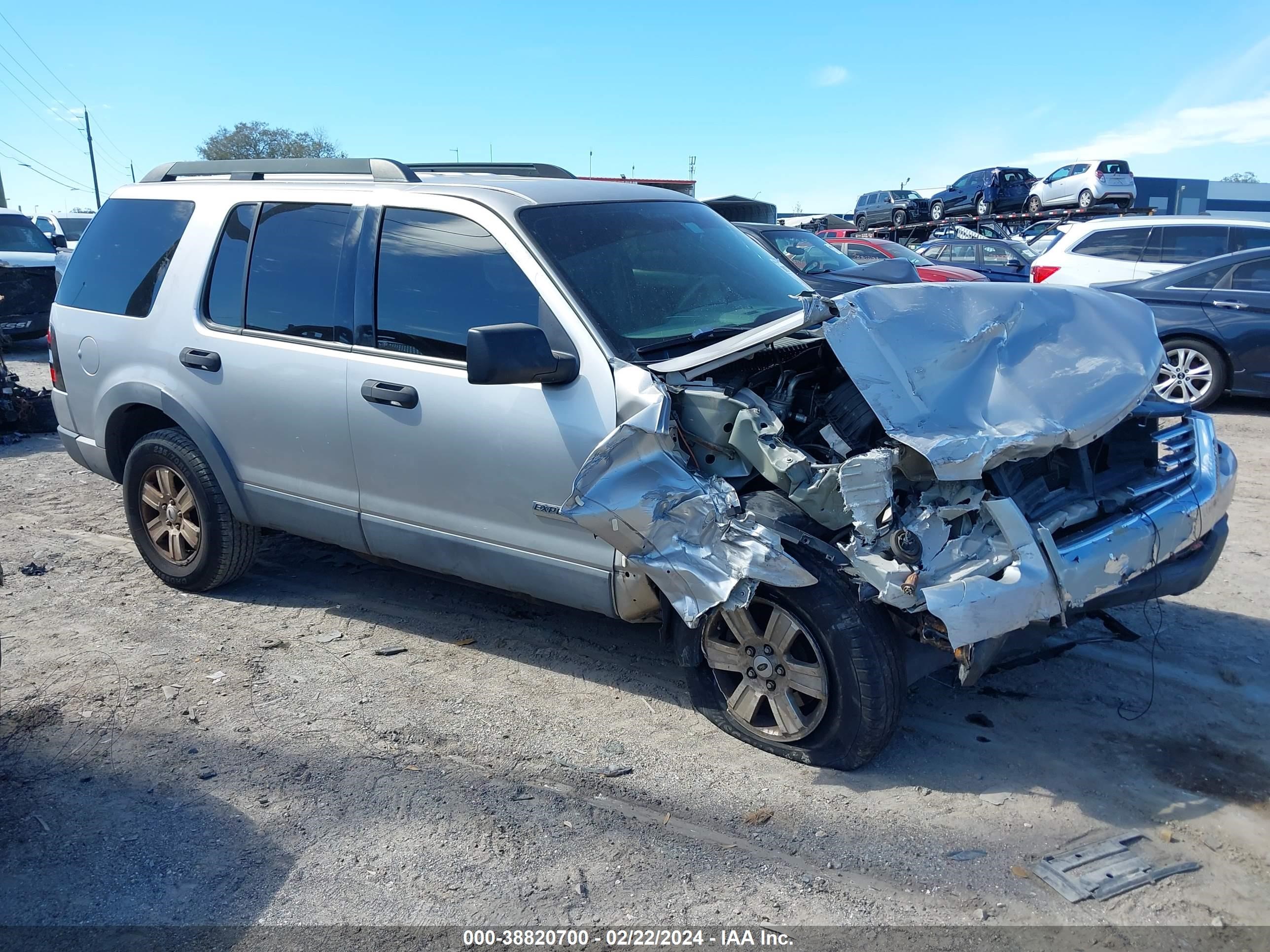 FORD EXPLORER 2006 1fmeu73e16ub69967