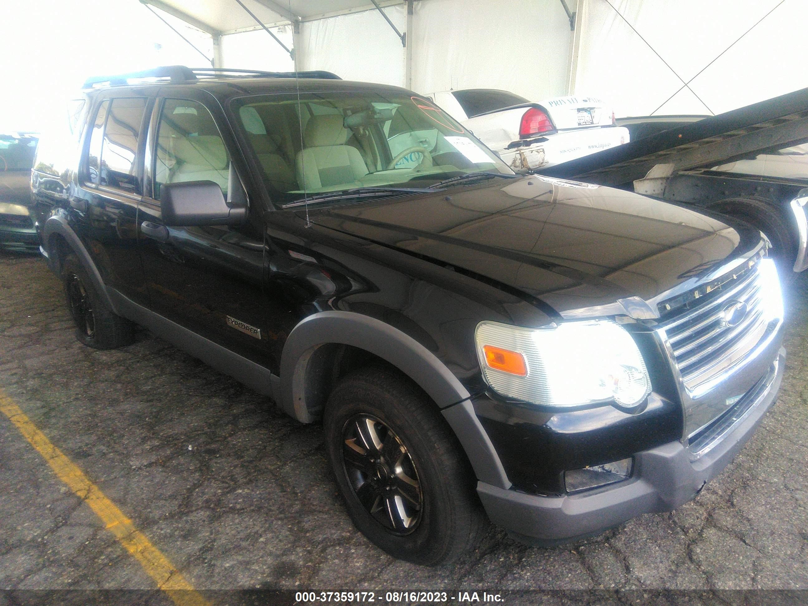 FORD EXPLORER 2006 1fmeu73e26ua15235