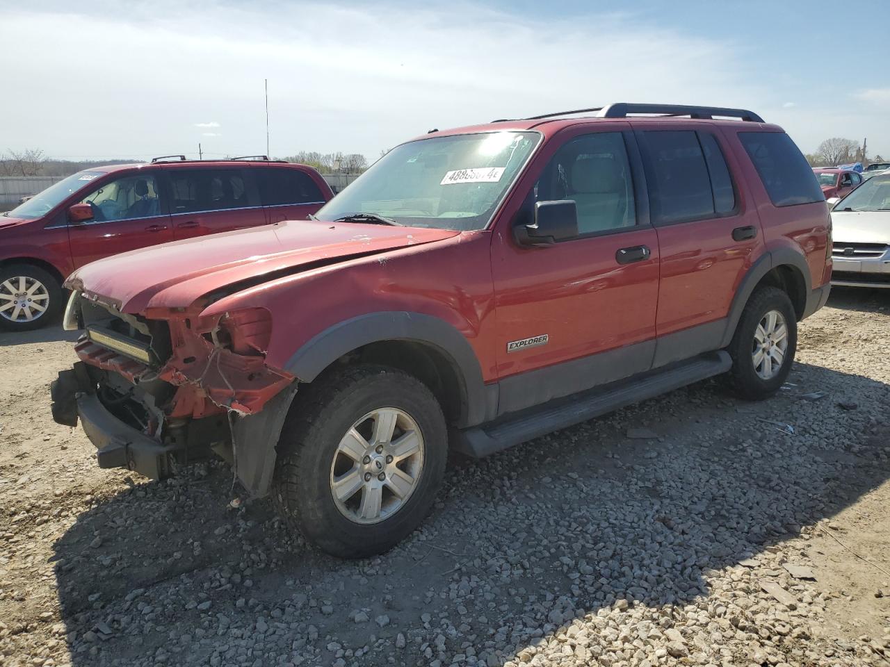 FORD EXPLORER 2006 1fmeu73e36ub66844