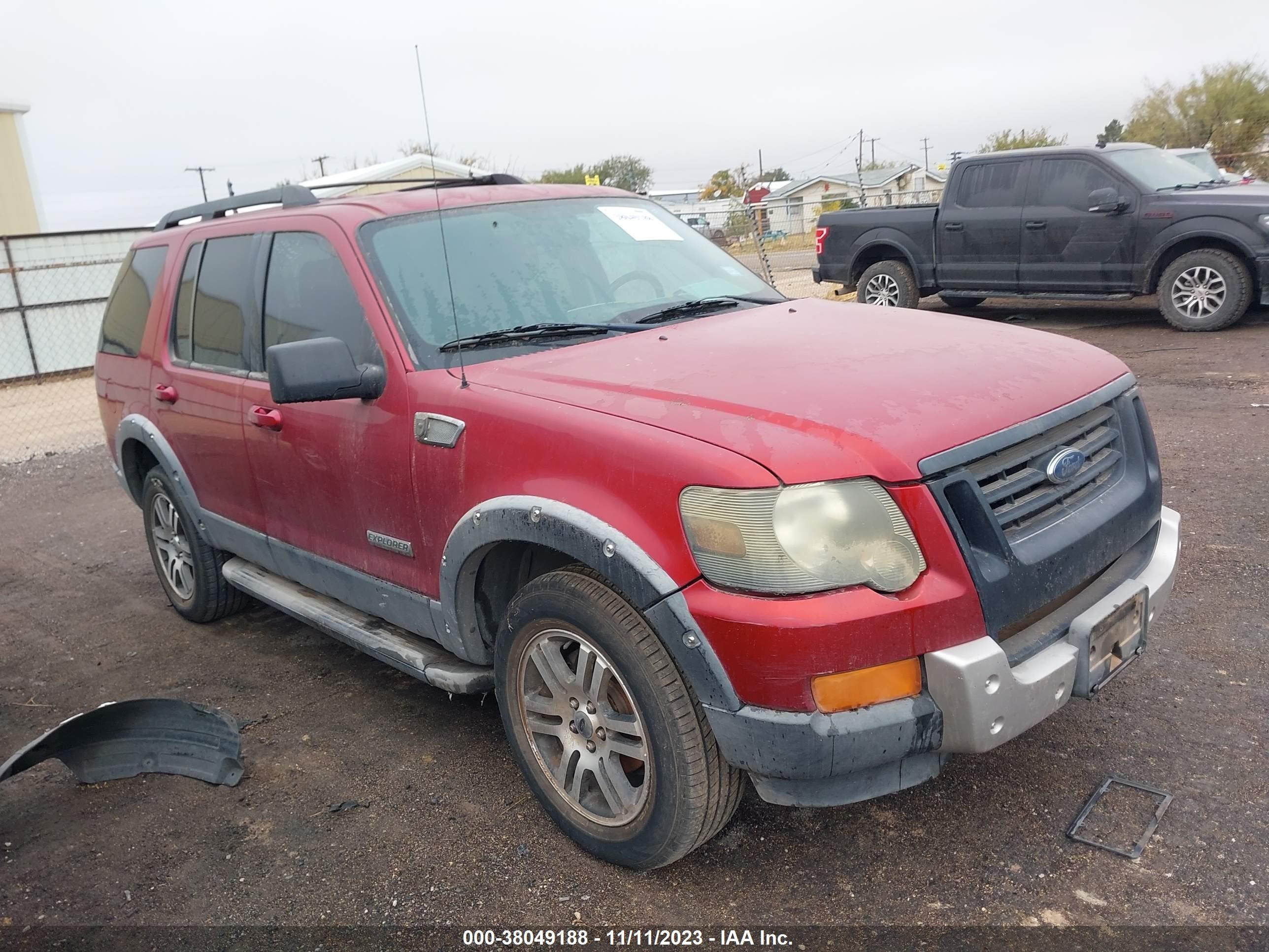 FORD EXPLORER 2007 1fmeu73e37ua67636