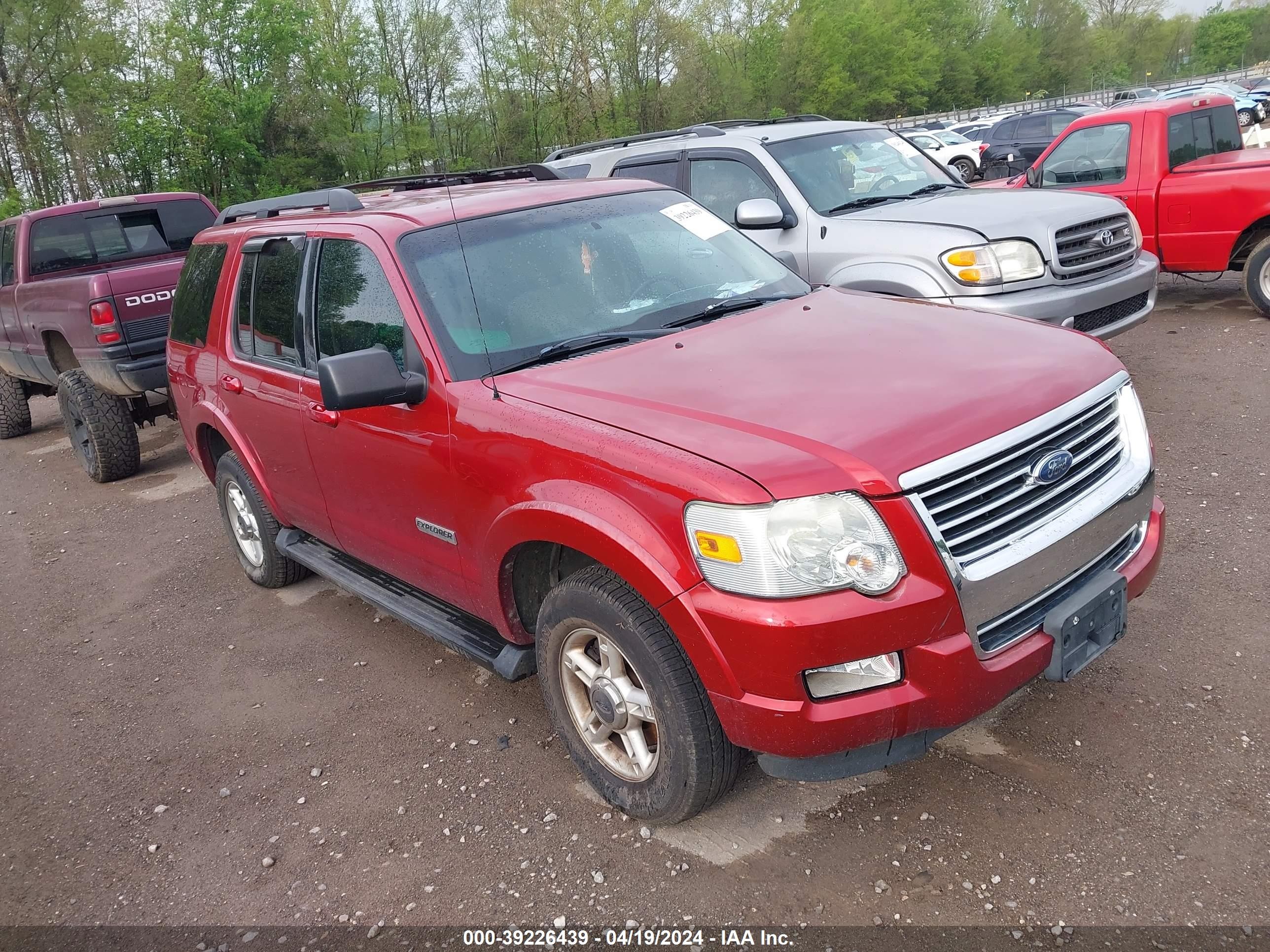 FORD EXPLORER 2008 1fmeu73e38ua81327