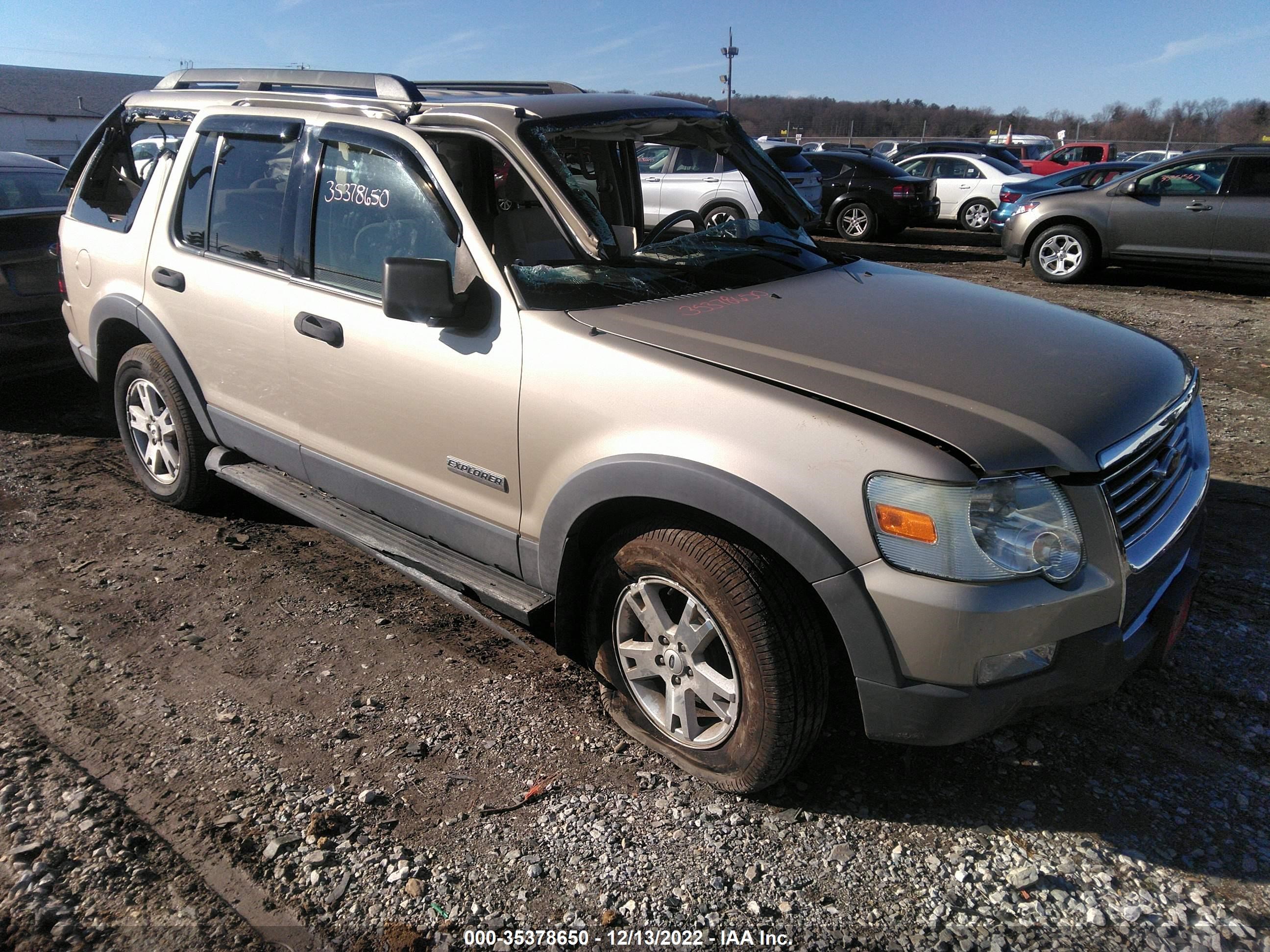 FORD EXPLORER 2006 1fmeu73e46ua99381