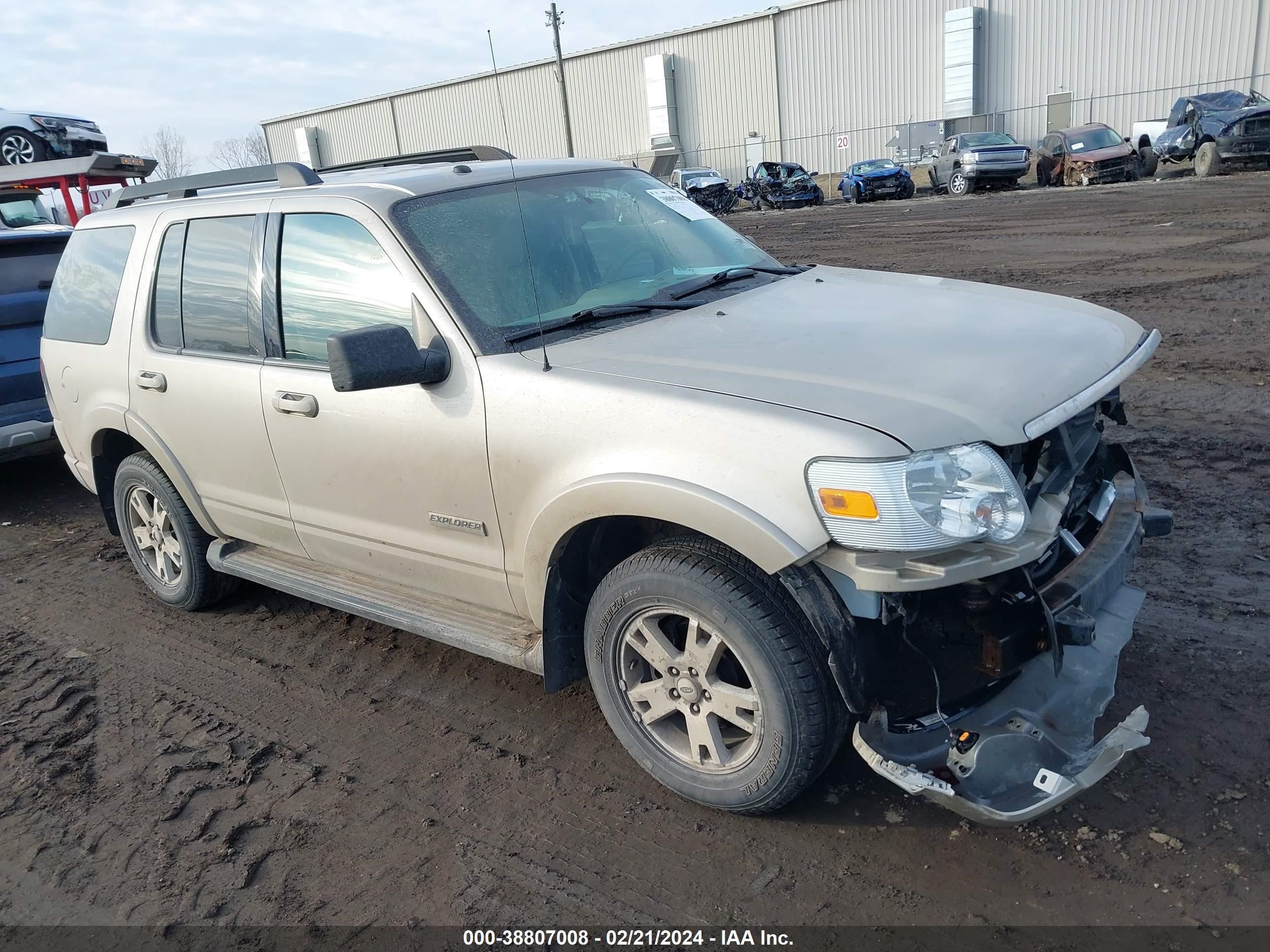 FORD EXPLORER 2007 1fmeu73e47ub54851