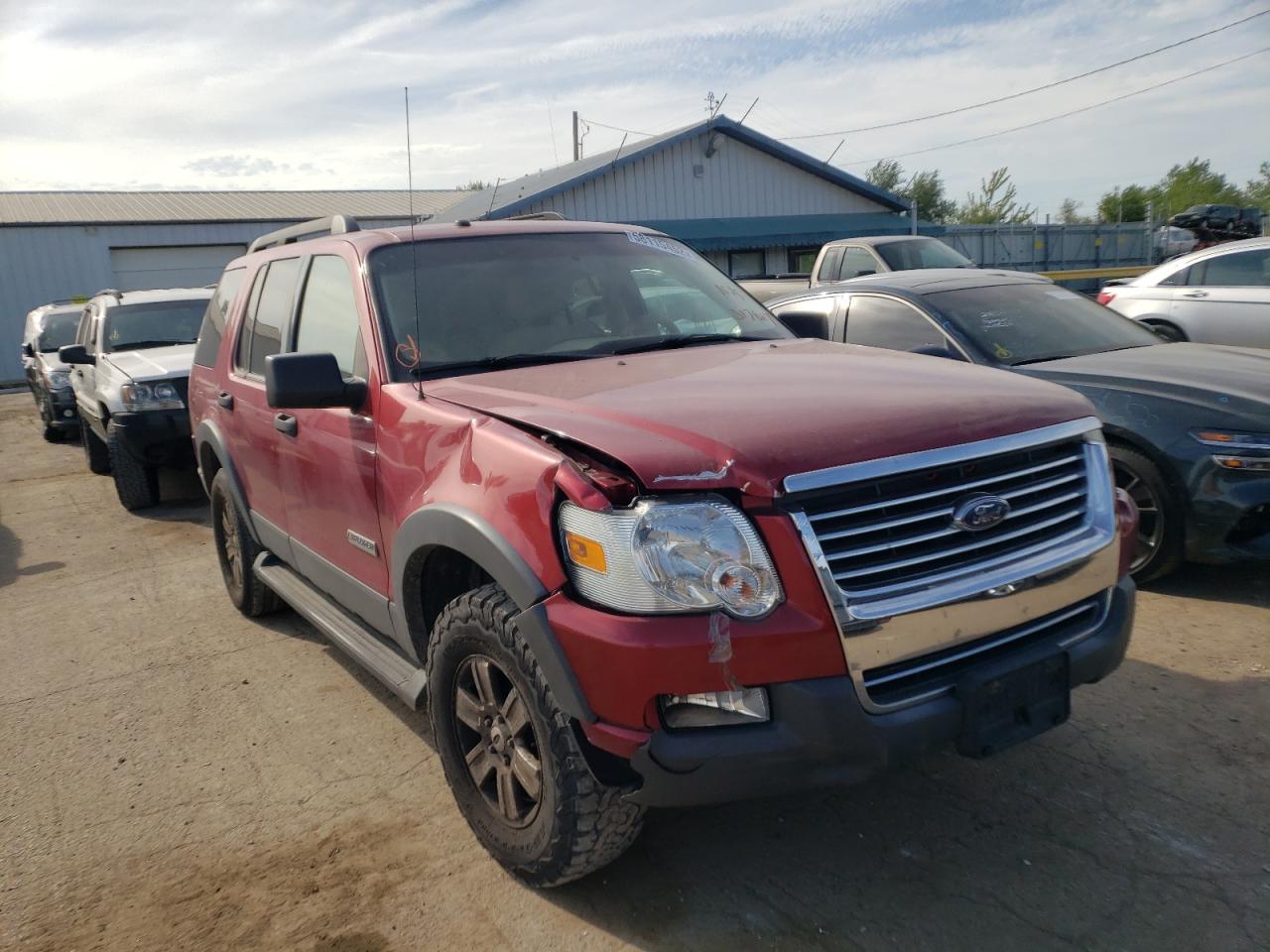 FORD EXPLORER 2006 1fmeu73e56ub17824