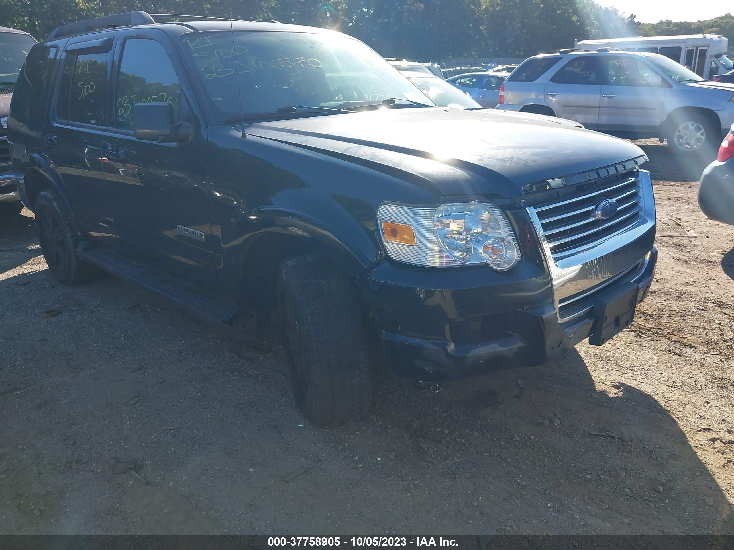 FORD EXPLORER 2007 1fmeu73e57ub83114