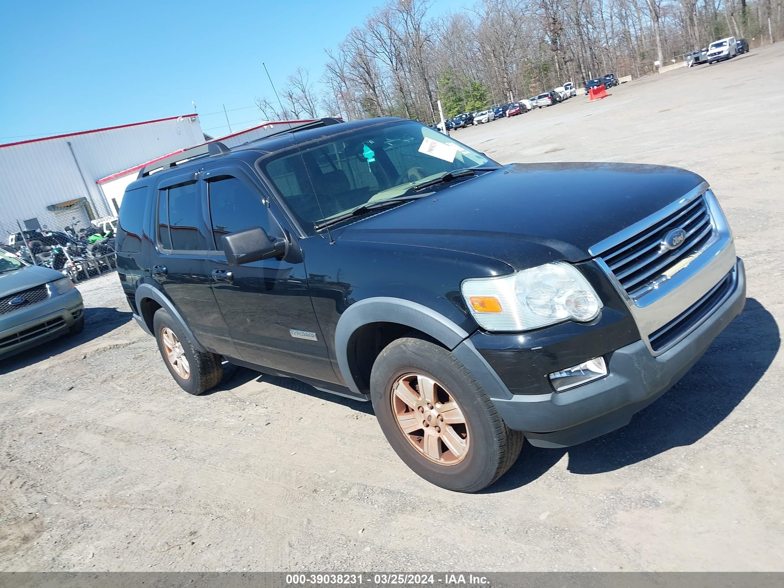 FORD EXPLORER 2007 1fmeu73e67ua91414