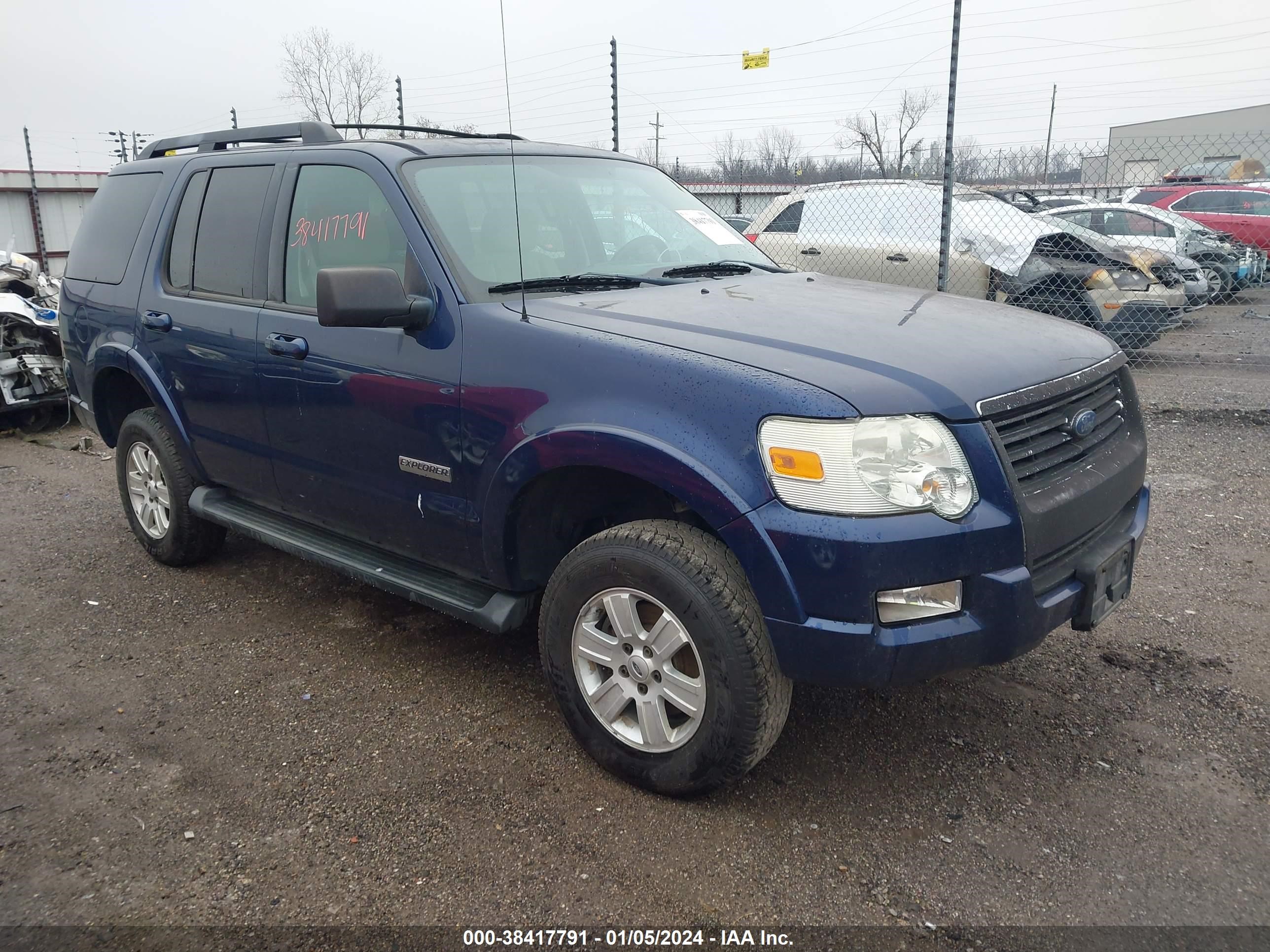 FORD EXPLORER 2008 1fmeu73e68ub05961