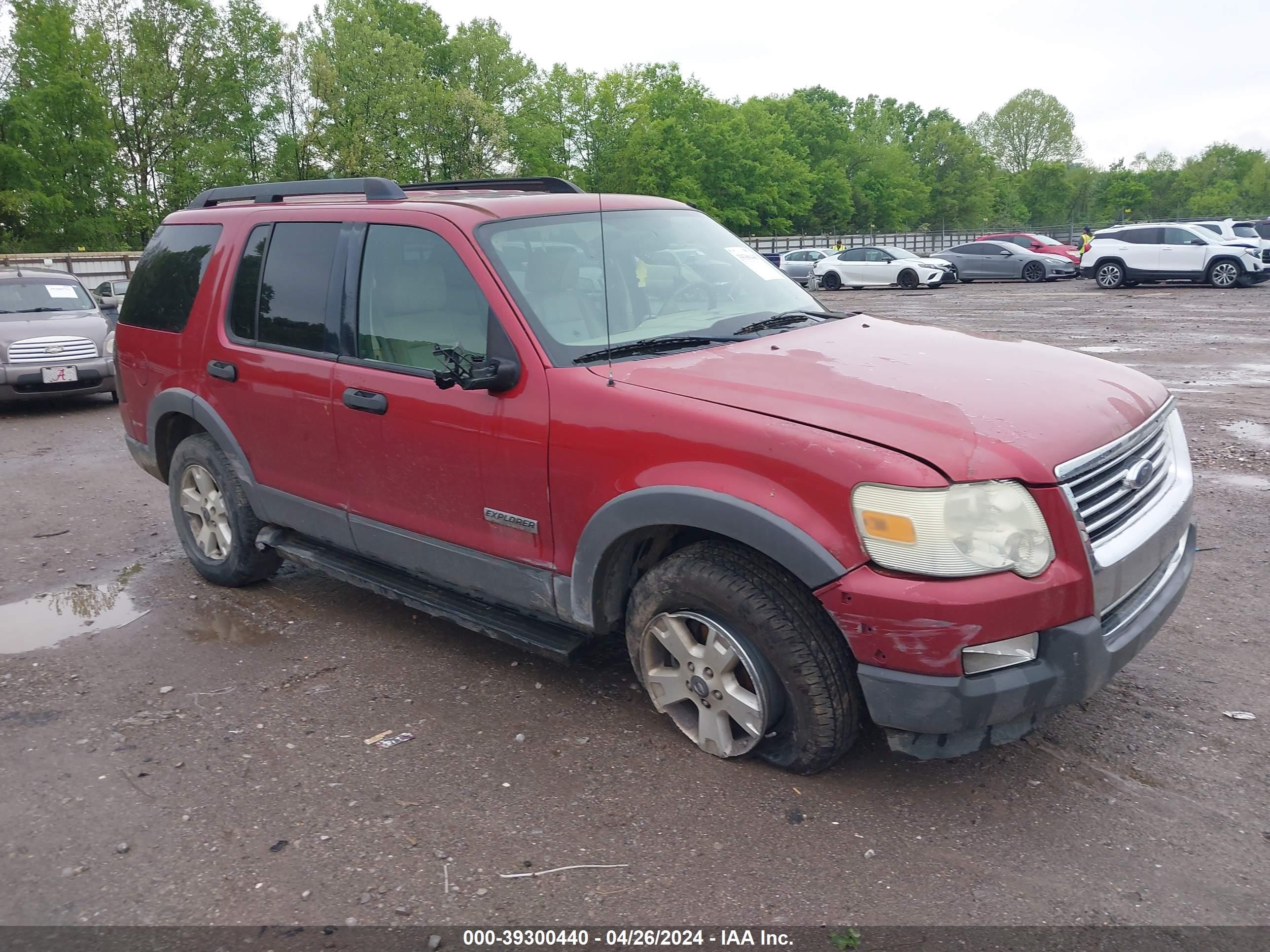 FORD EXPLORER 2006 1fmeu73e76ua93901