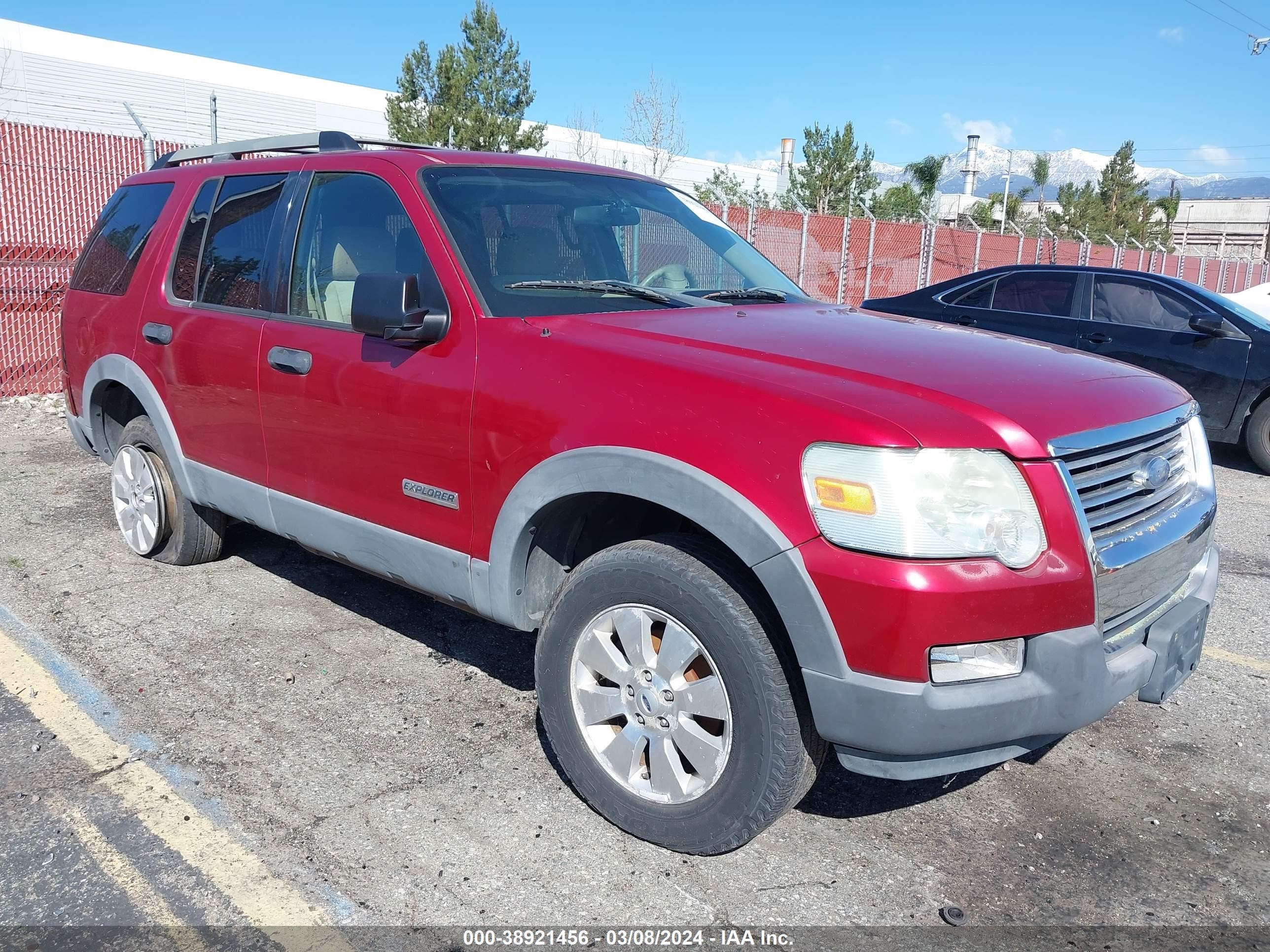 FORD EXPLORER 2006 1fmeu73e76ub31708