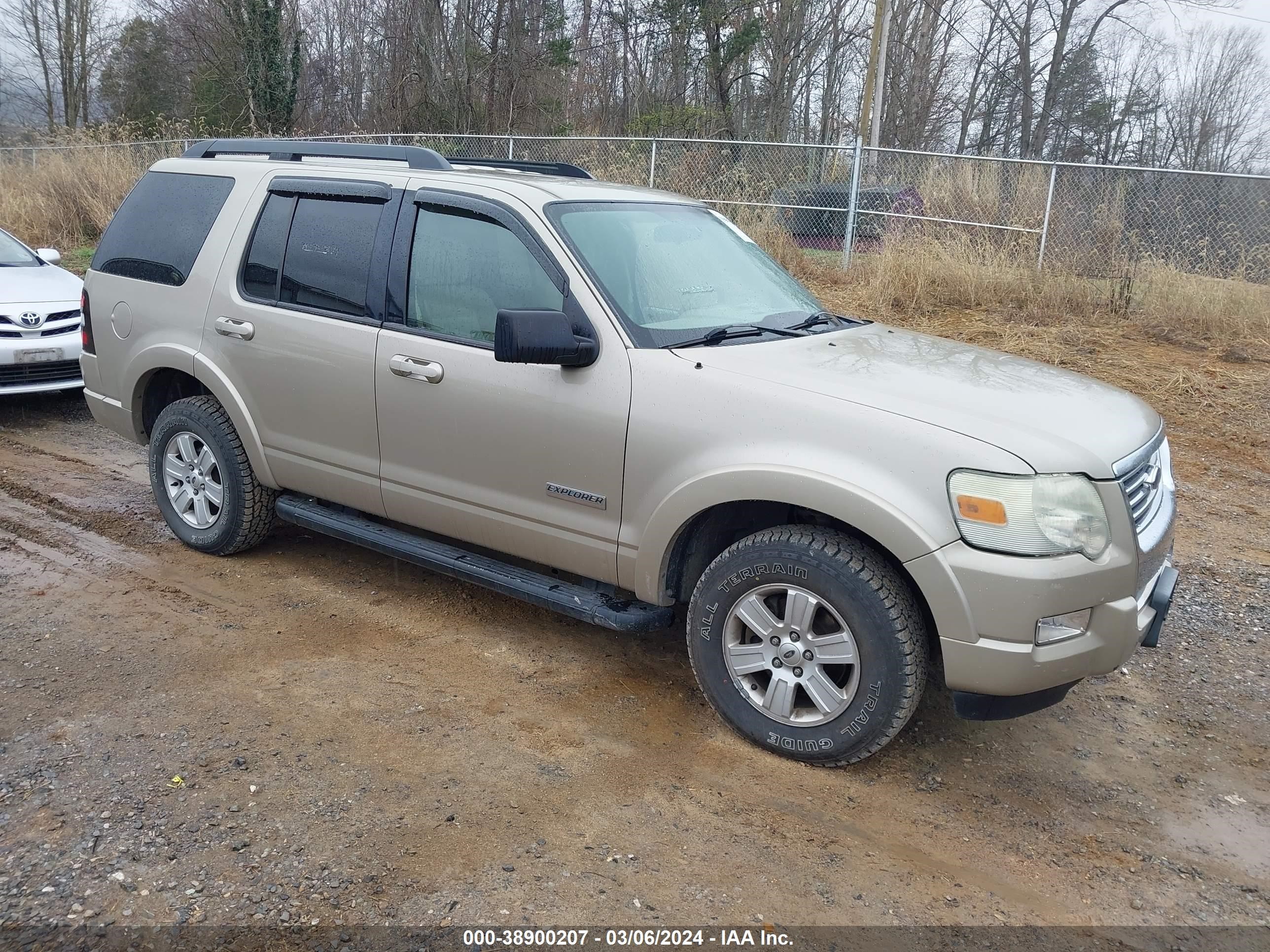 FORD EXPLORER 2007 1fmeu73e77ua89672