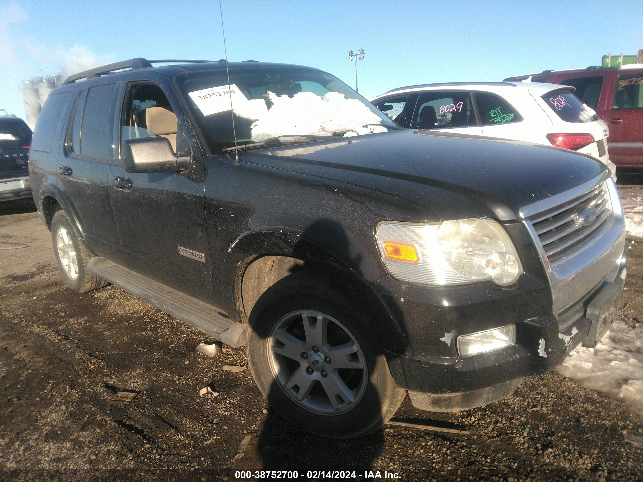 FORD EXPLORER 2007 1fmeu73e87ua99983