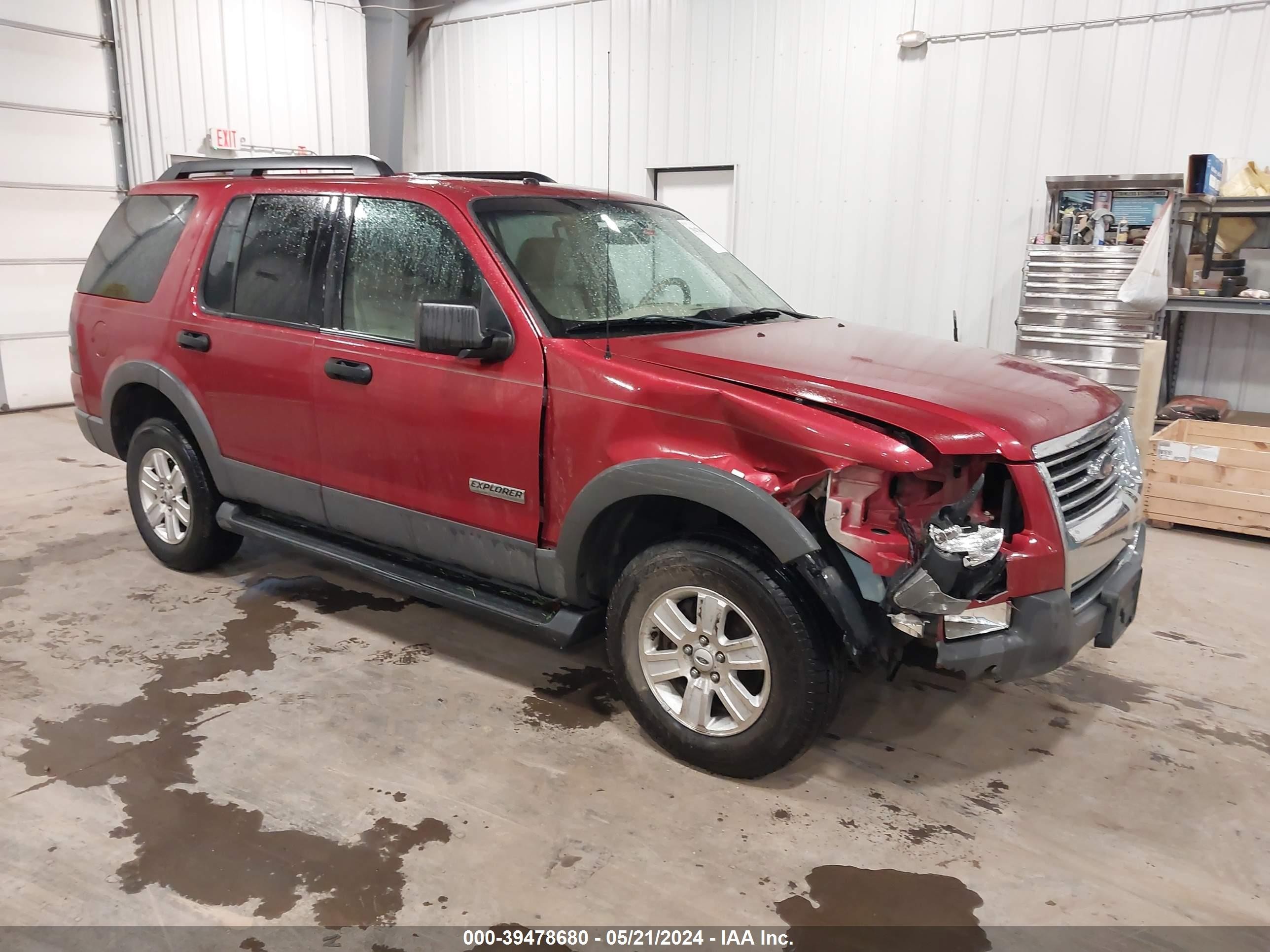 FORD EXPLORER 2006 1fmeu73e96ub53581