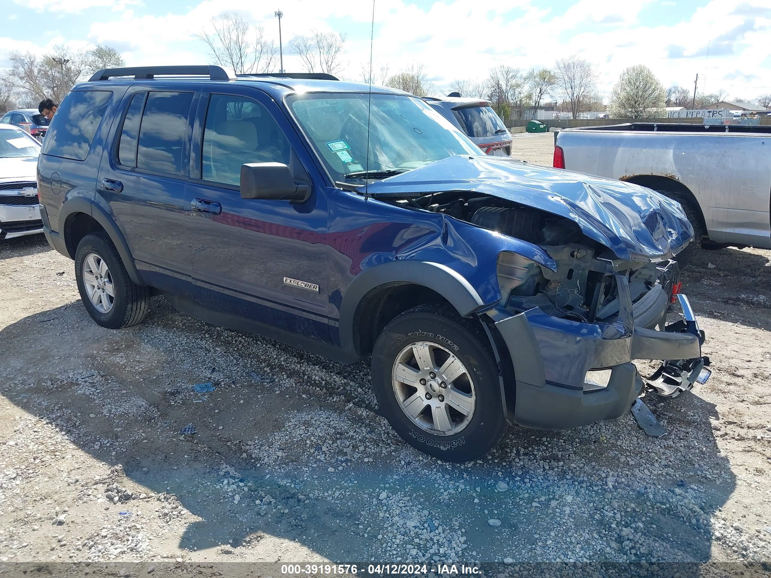 FORD EXPLORER 2007 1fmeu73e97ua40263