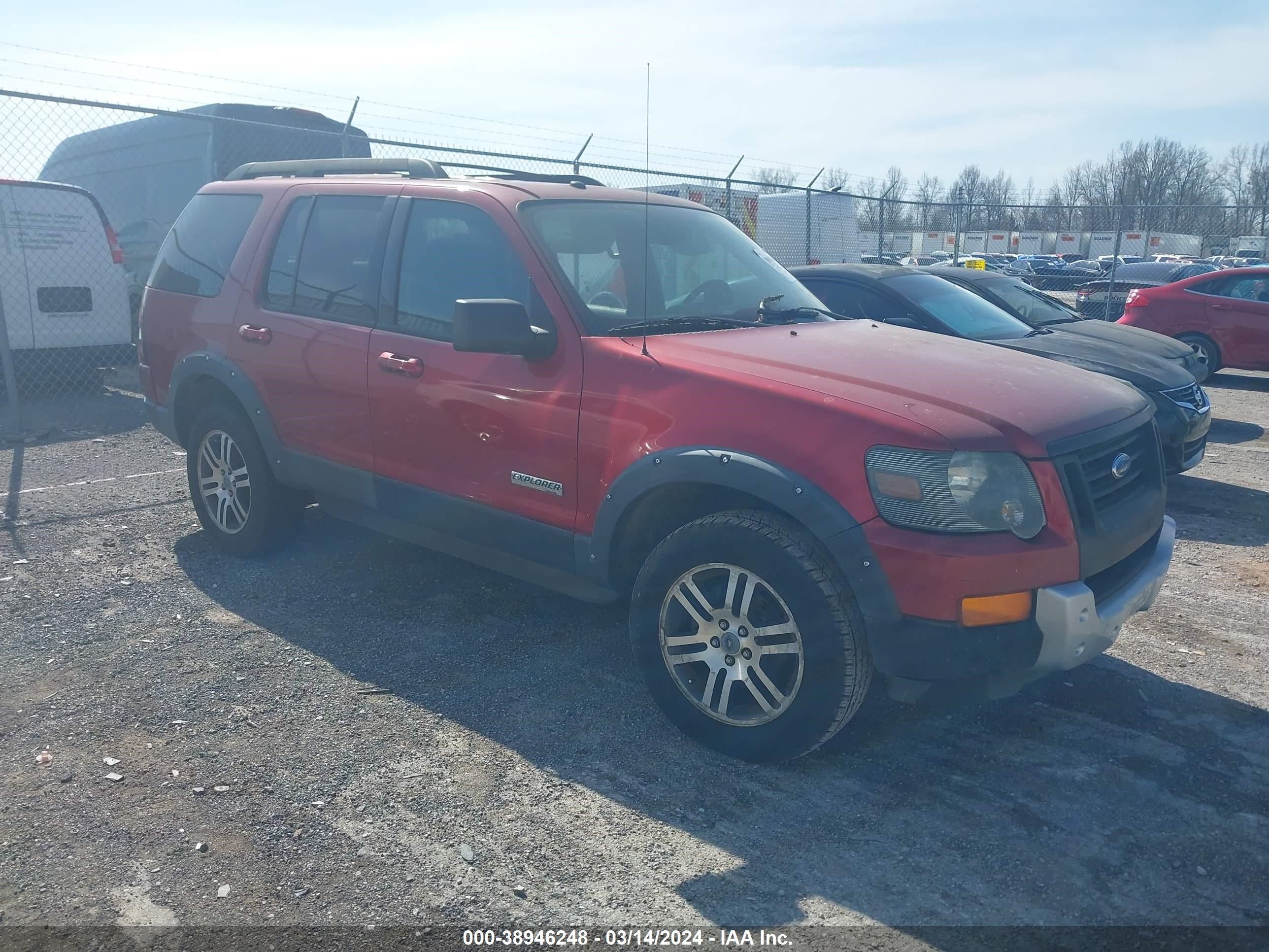 FORD EXPLORER 2007 1fmeu73e97ua83940