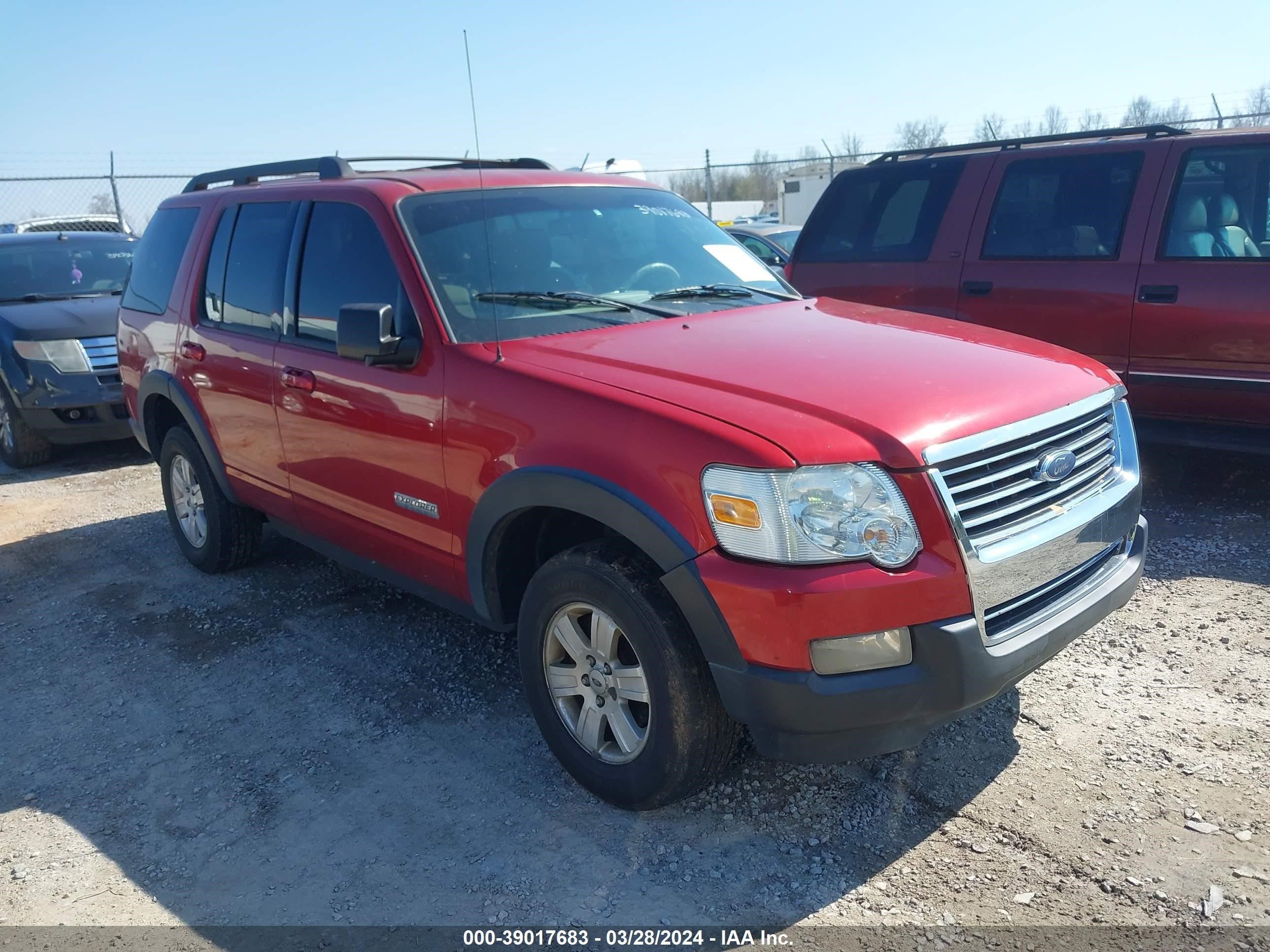 FORD EXPLORER 2007 1fmeu73e97ub07766