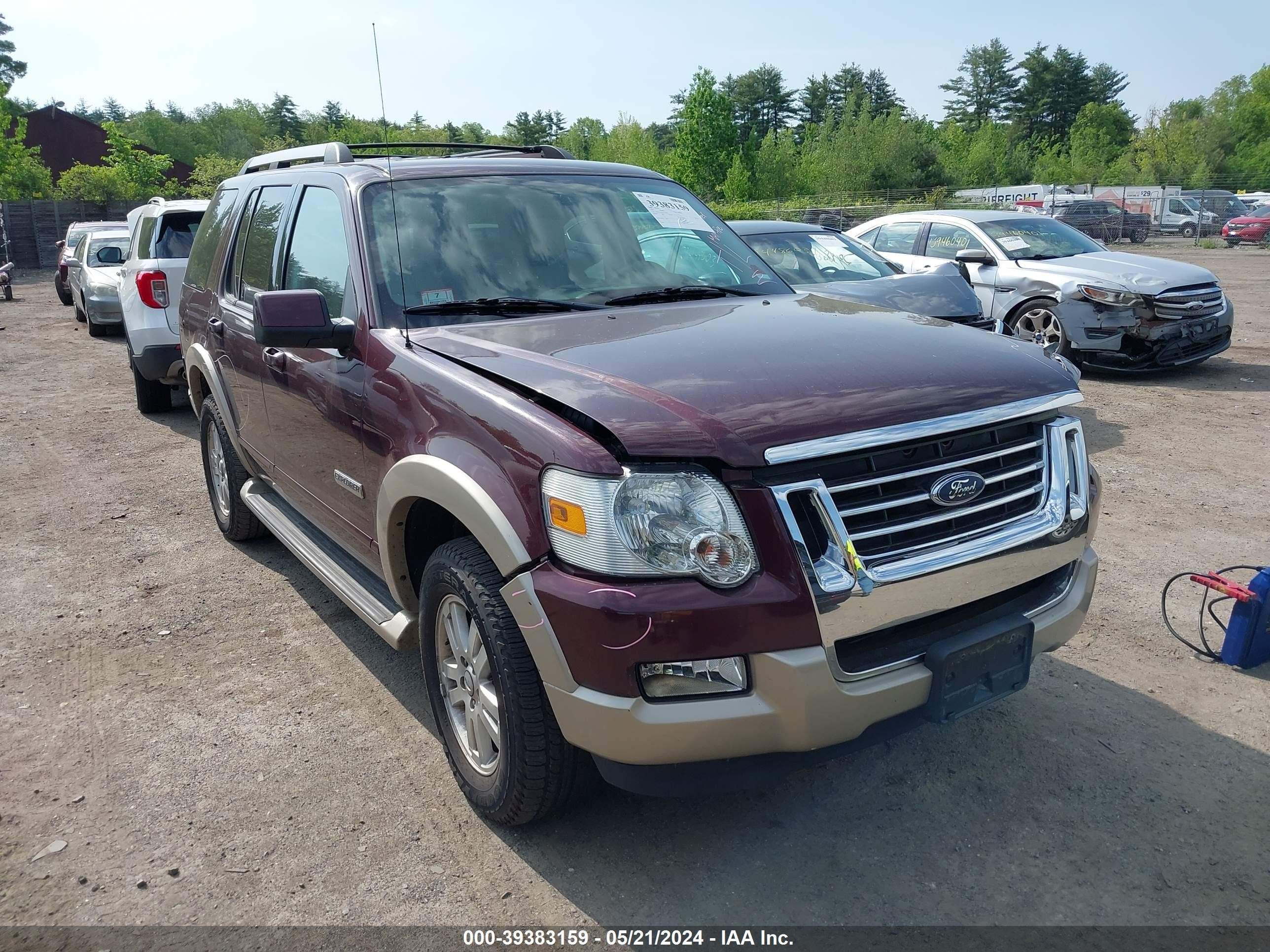 FORD EXPLORER 2007 1fmeu74e07ua37296