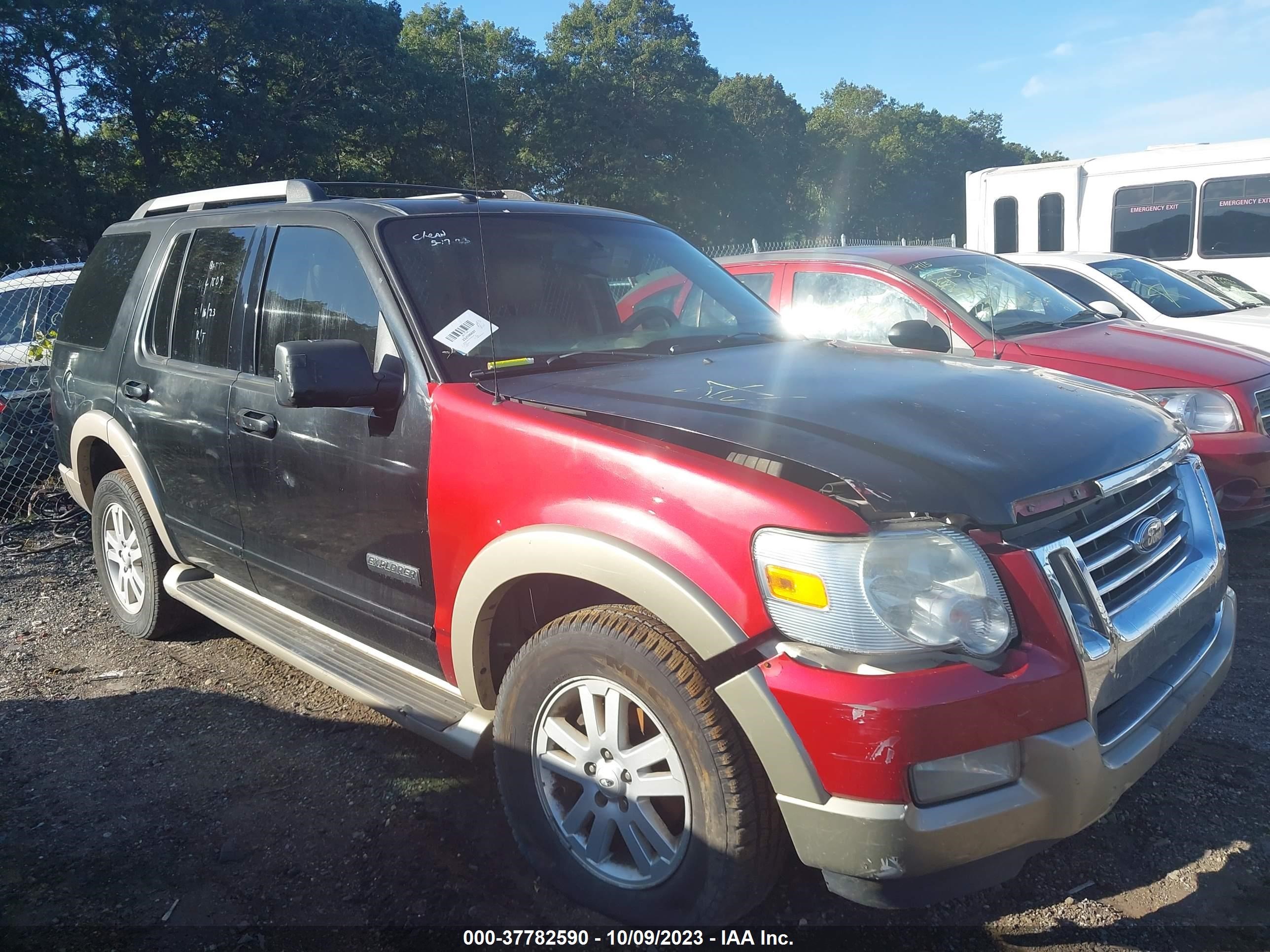 FORD EXPLORER 2007 1fmeu74e17ub25743