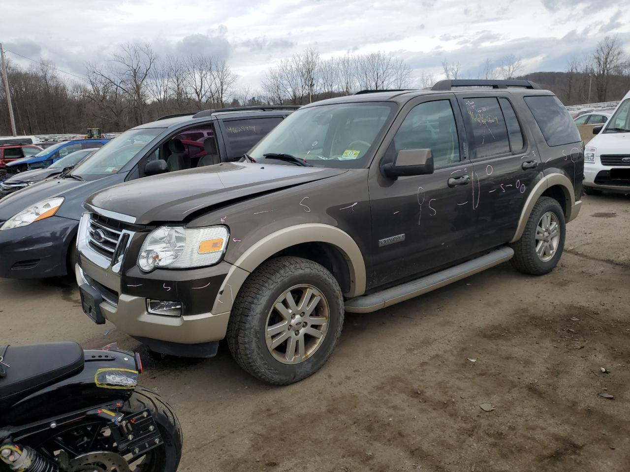 FORD EXPLORER 2008 1fmeu74e98ub15740