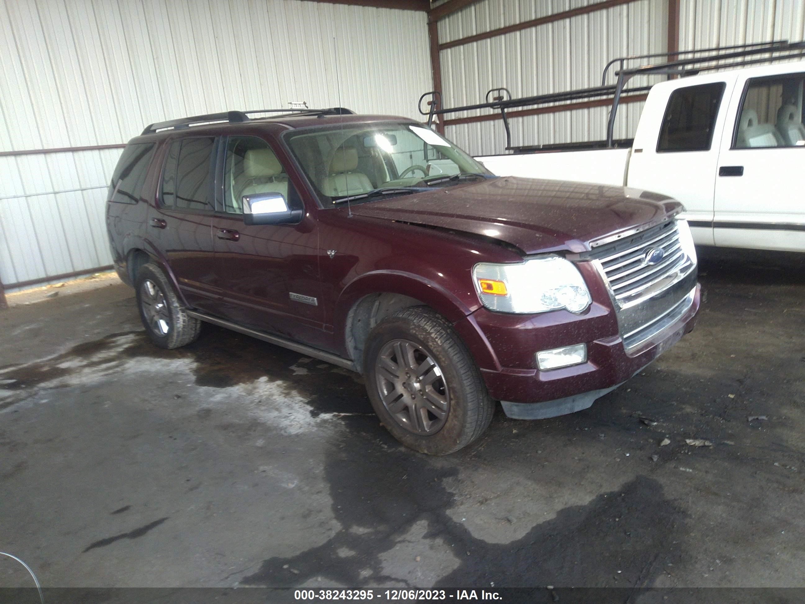 FORD EXPLORER 2007 1fmeu75847ub05253