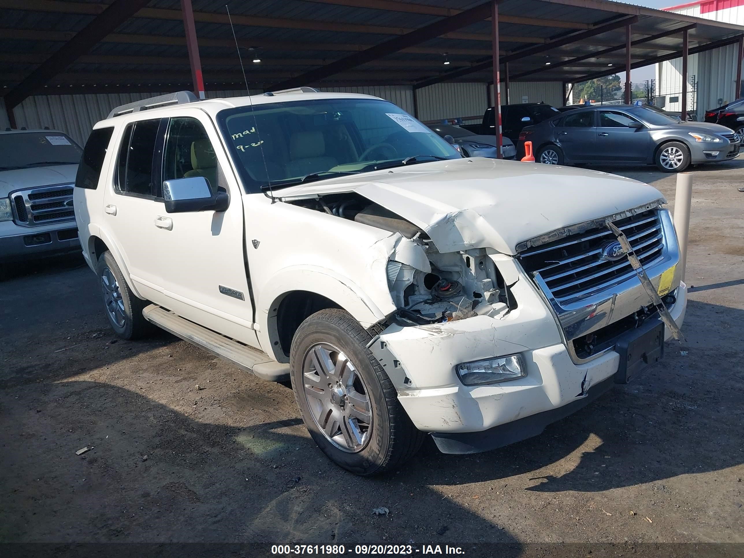 FORD EXPLORER 2007 1fmeu75857ub43364